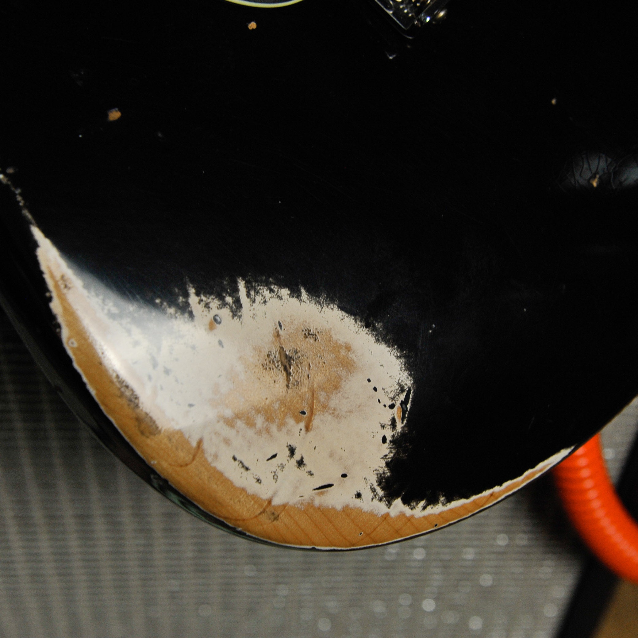 Fender Custom Shop 1962 Stratocaster Heavy Relic Aged Black