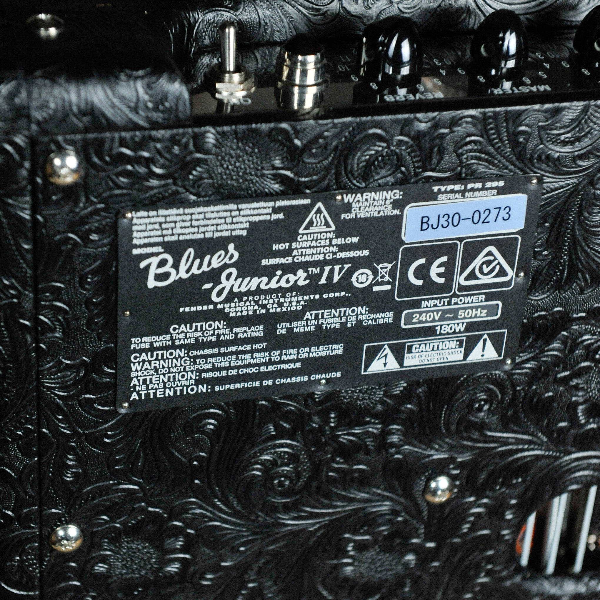 Fender Blues Junior™ IV 30th Anniversary, 240V AU