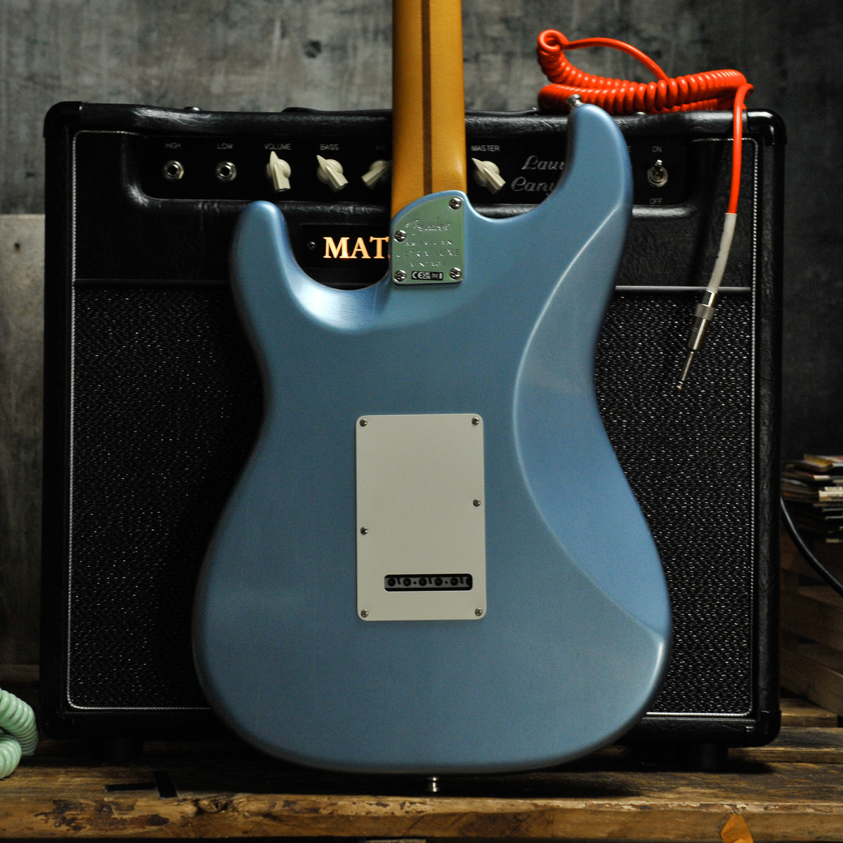 Fender American Ultra Luxe Vintage '60s Stratocaster®, Rosewood Fingerboard, Ice Blue Metallic