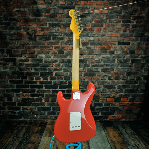 Fender Custom Shop Strat LTD ’62’63 Stratocaster Journeyman Aged Relic Fiesta Red