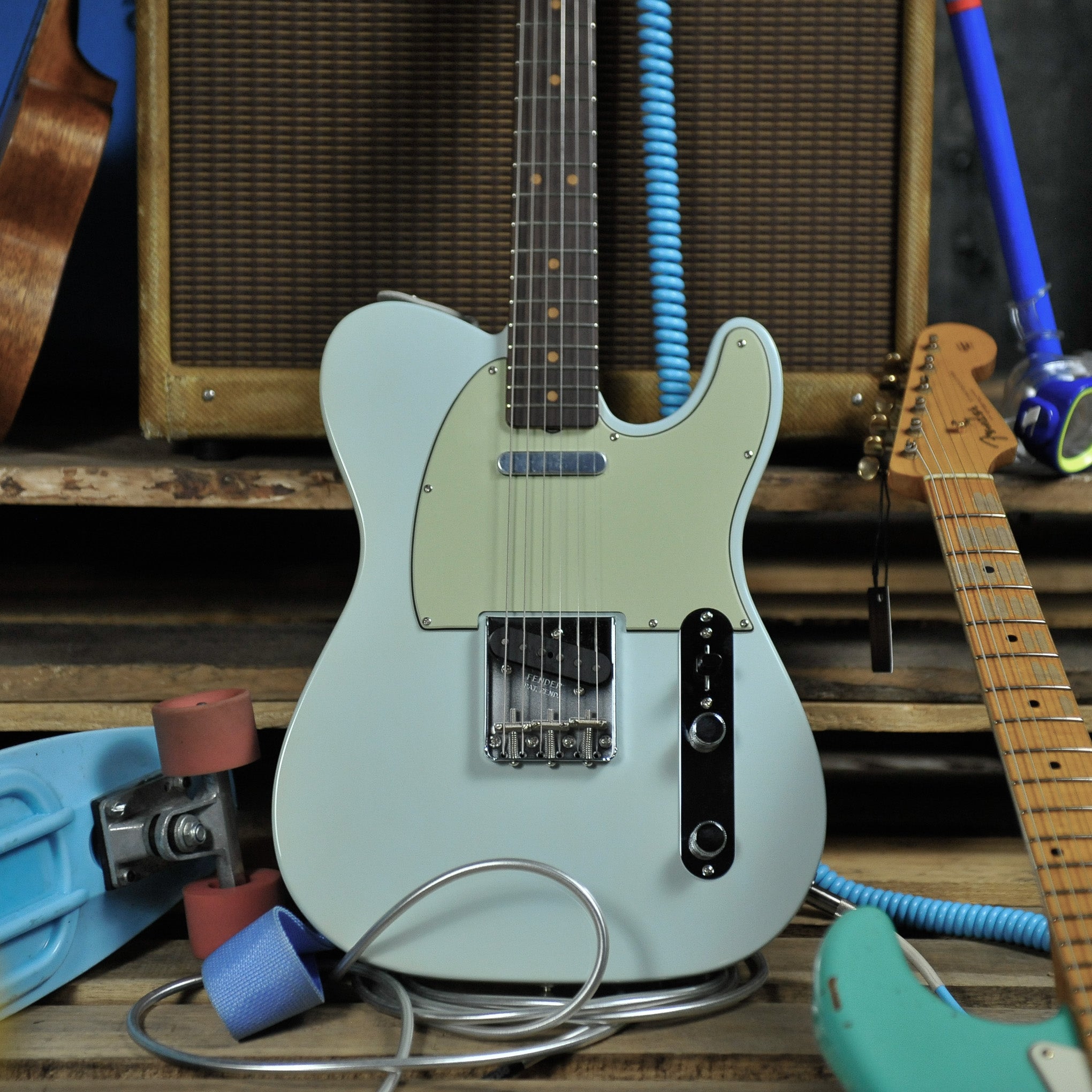 Fender Custom Shop Telecaster 63" NOS Aged Sonic Blue