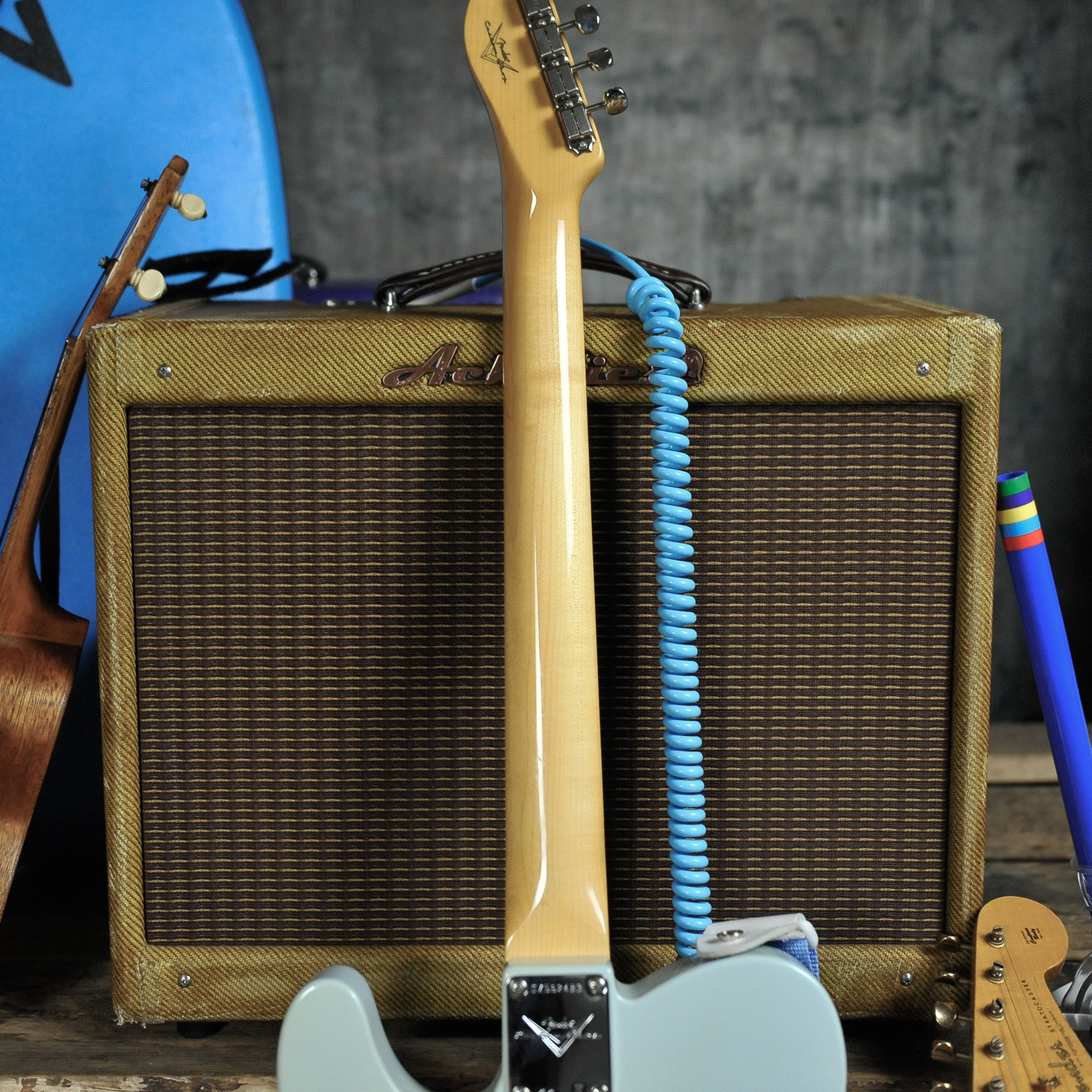 Fender Custom Shop Telecaster 63" NOS Aged Sonic Blue