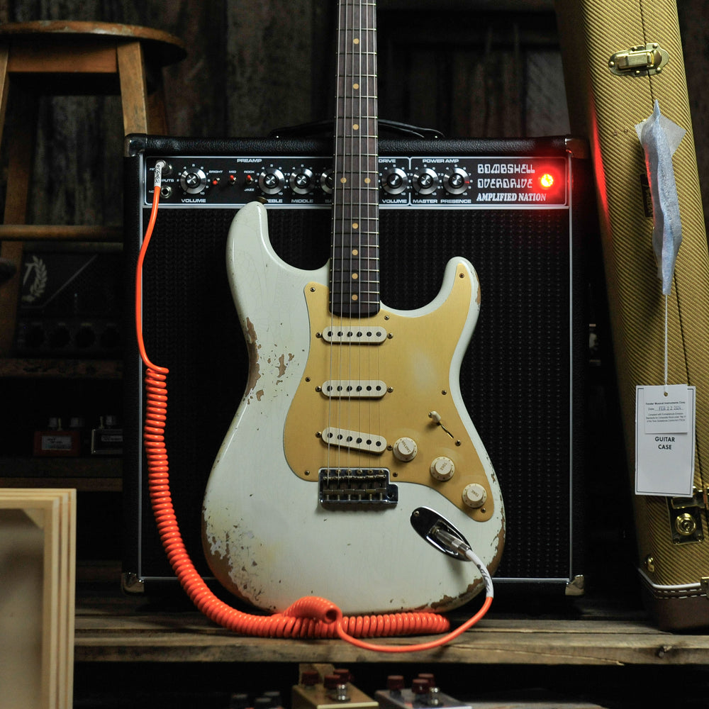 Fender Custom Shop Limited Edition '59 Stratocaster® Heavy Relic® Aged India Ivory