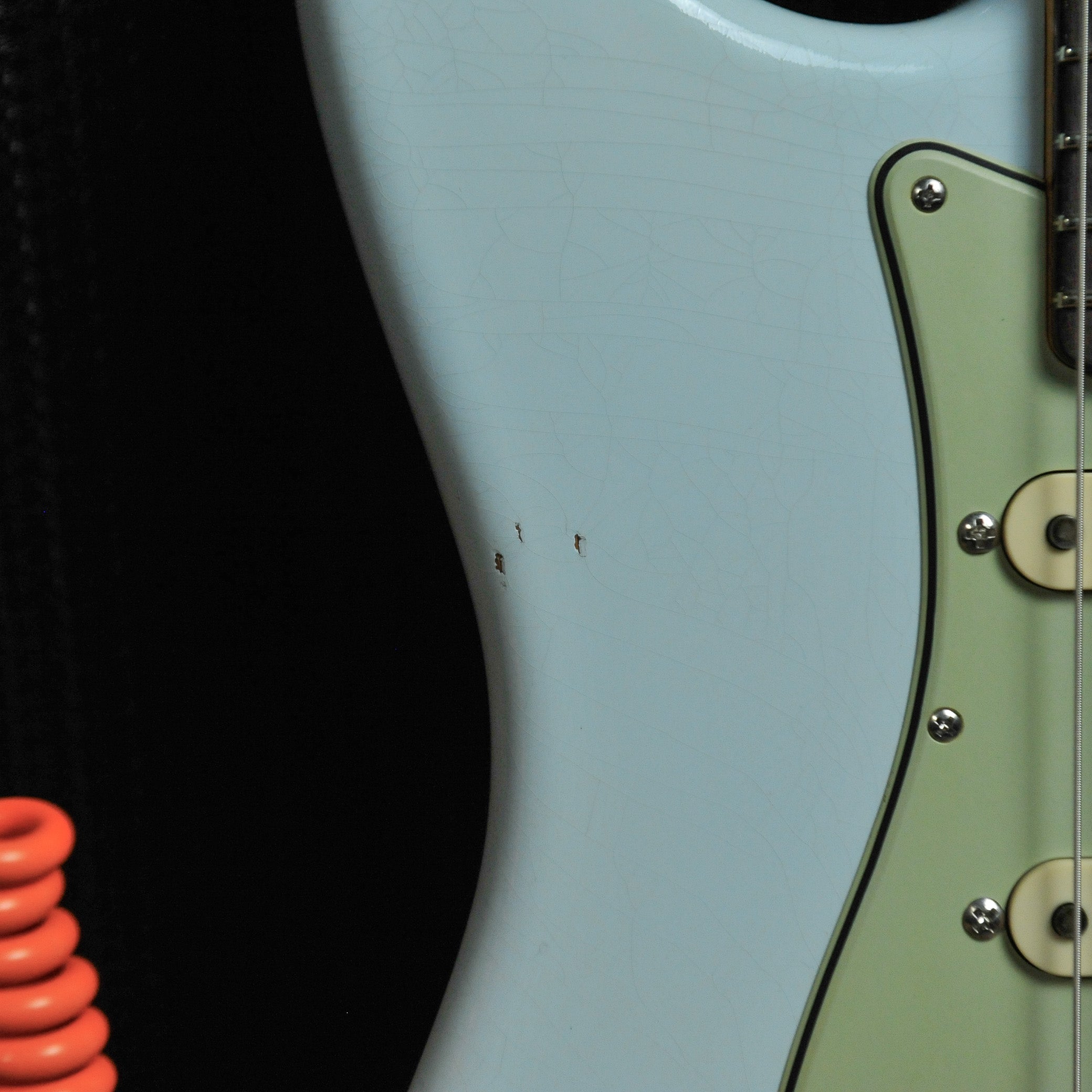 Fender Custom Shop Limited Edition '62 Poblano Stratocaster® Journeyman Relic® Super Faded Aged Sonic Blue