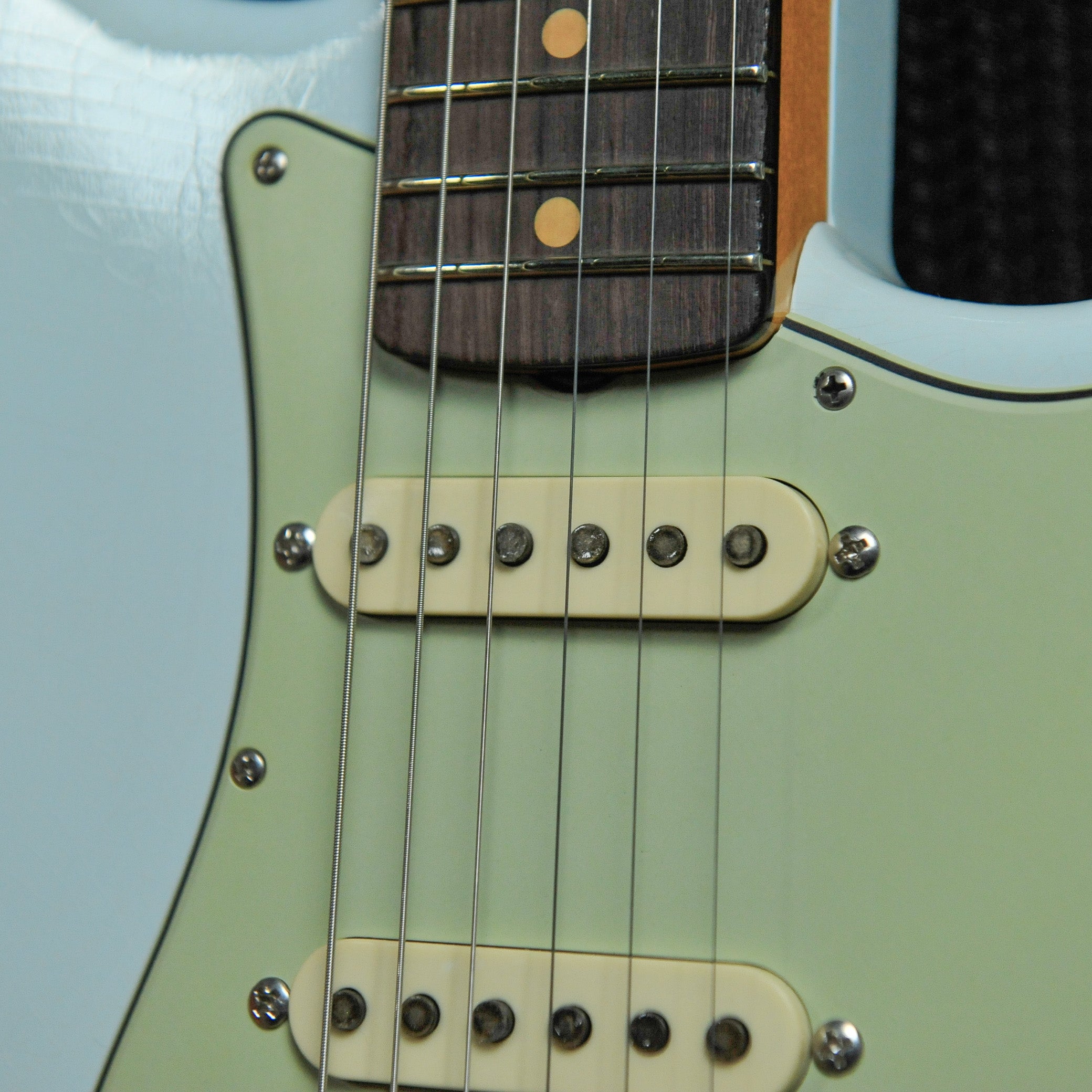 Fender Custom Shop Limited Edition '62 Poblano Stratocaster® Journeyman Relic® Super Faded Aged Sonic Blue