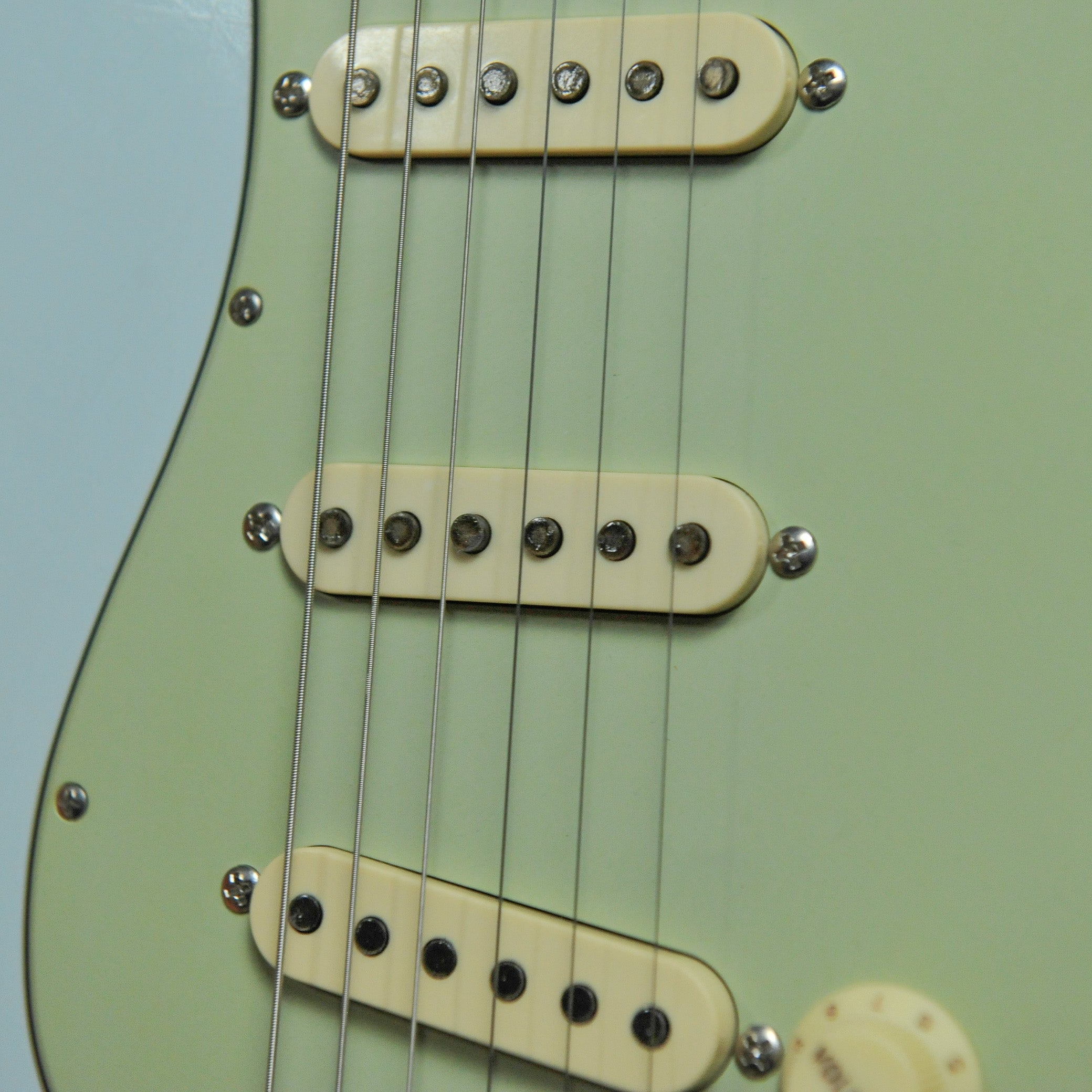 Fender Custom Shop Limited Edition '62 Poblano Stratocaster® Journeyman Relic® Super Faded Aged Sonic Blue