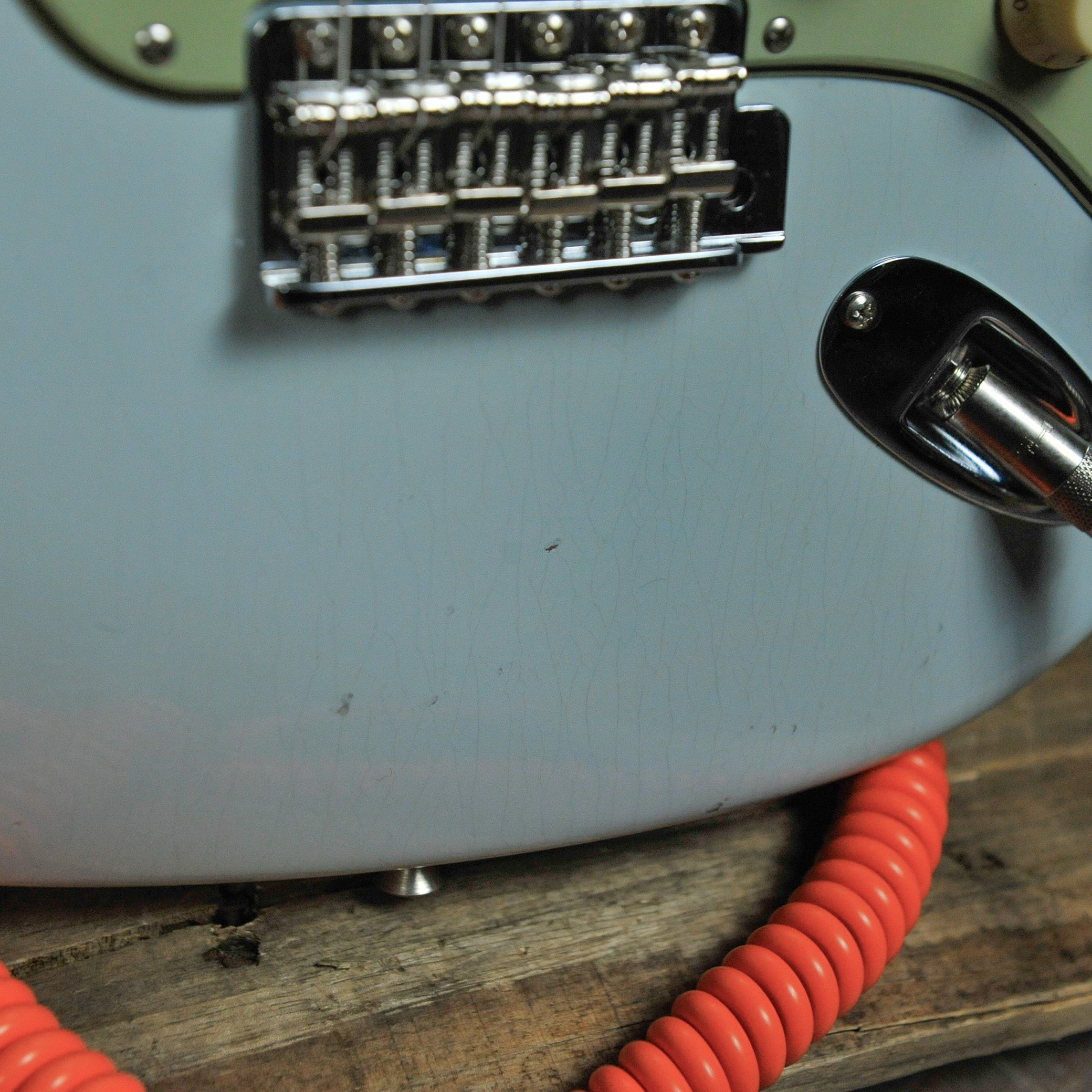 Fender Custom Shop Limited Edition '62 Poblano Stratocaster® Journeyman Relic® Super Faded Aged Sonic Blue