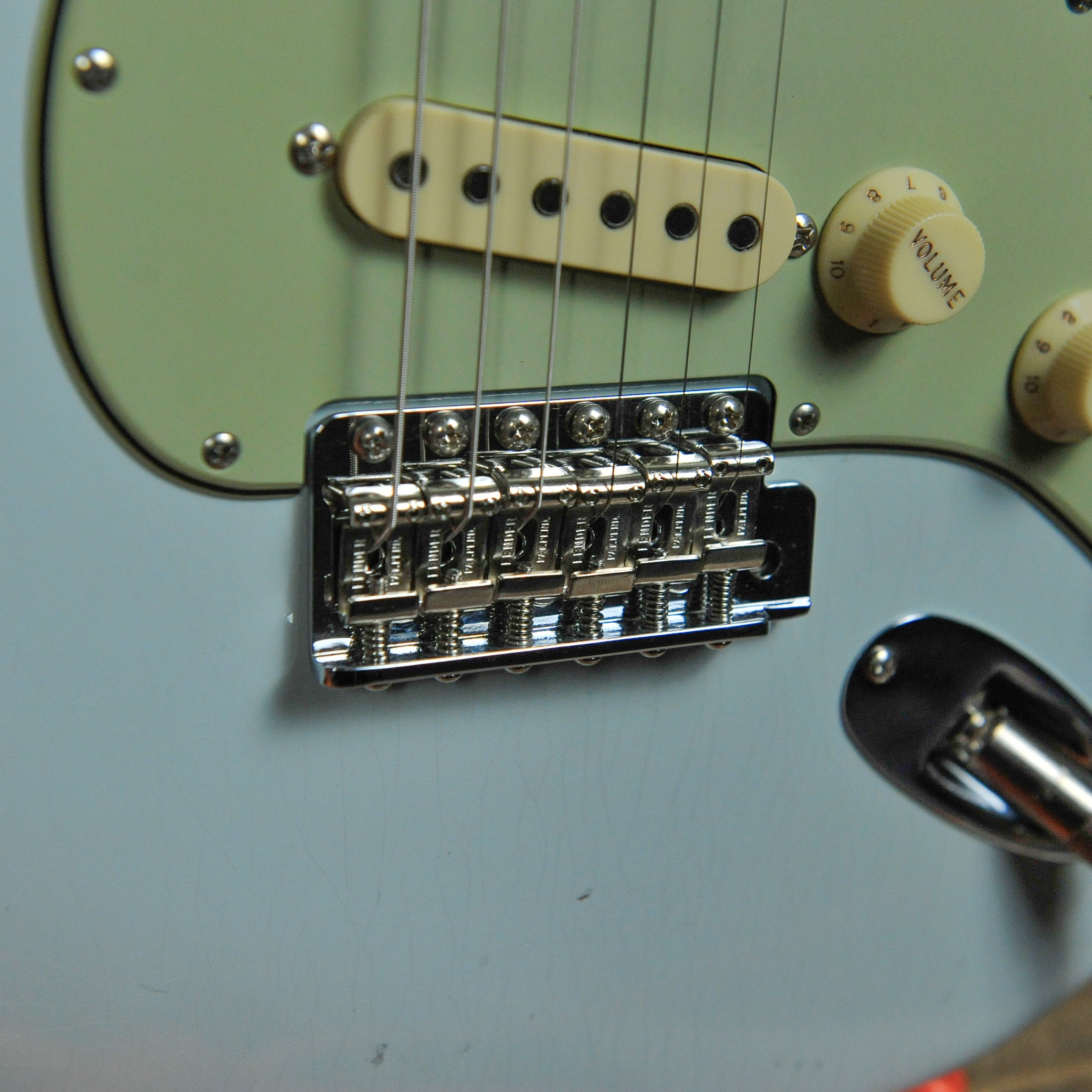 Fender Custom Shop Limited Edition '62 Poblano Stratocaster® Journeyman Relic® Super Faded Aged Sonic Blue