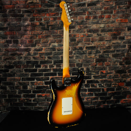 Fender Custom Shop '61 Strat® Heavy Relic®, Rosewood Fingerboard, Super Faded Aged 3-Color Sunburst