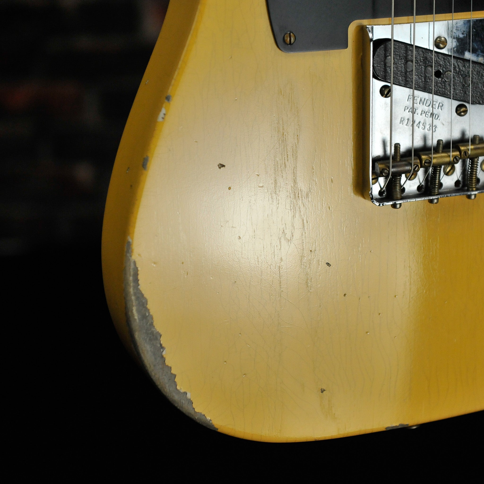 Fender Custom Shop '52 Telecaster Relic, Maple Neck - Aged Nocaster Blonde