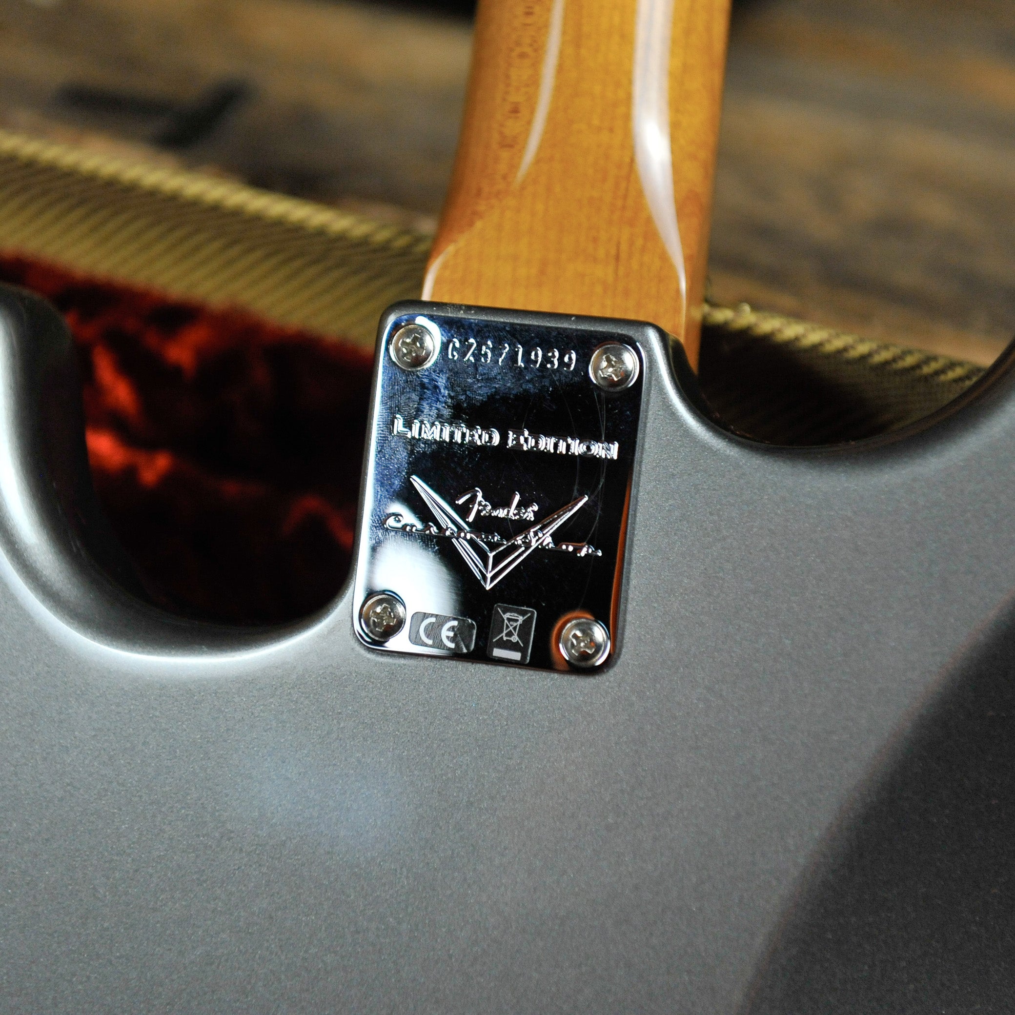 Fender Custom Shop Limited-edition Roasted Stratocaster Special NOS Electric Guitar - Aged Pewter