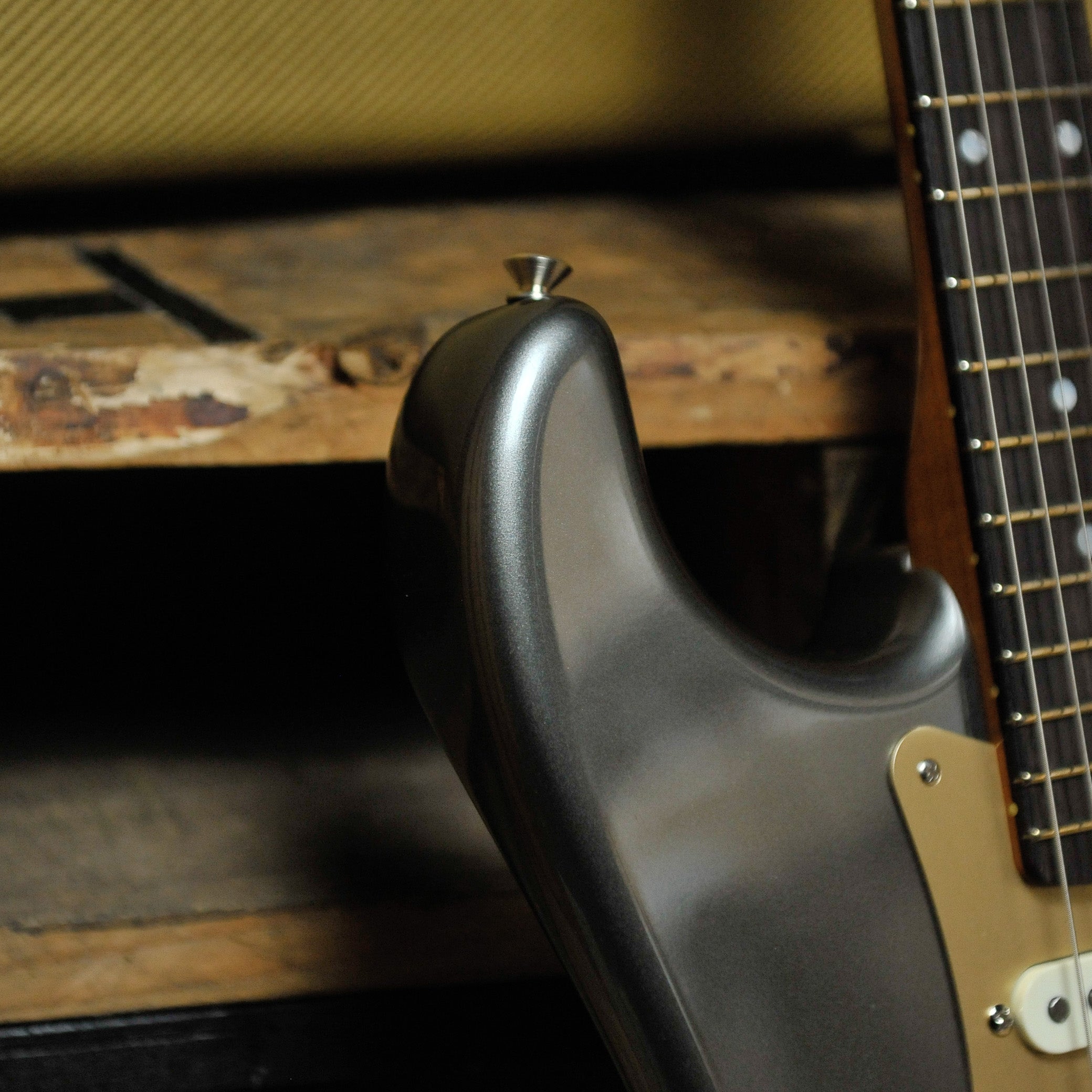 Fender Custom Shop Limited-edition Roasted Stratocaster Special NOS Electric Guitar - Aged Pewter