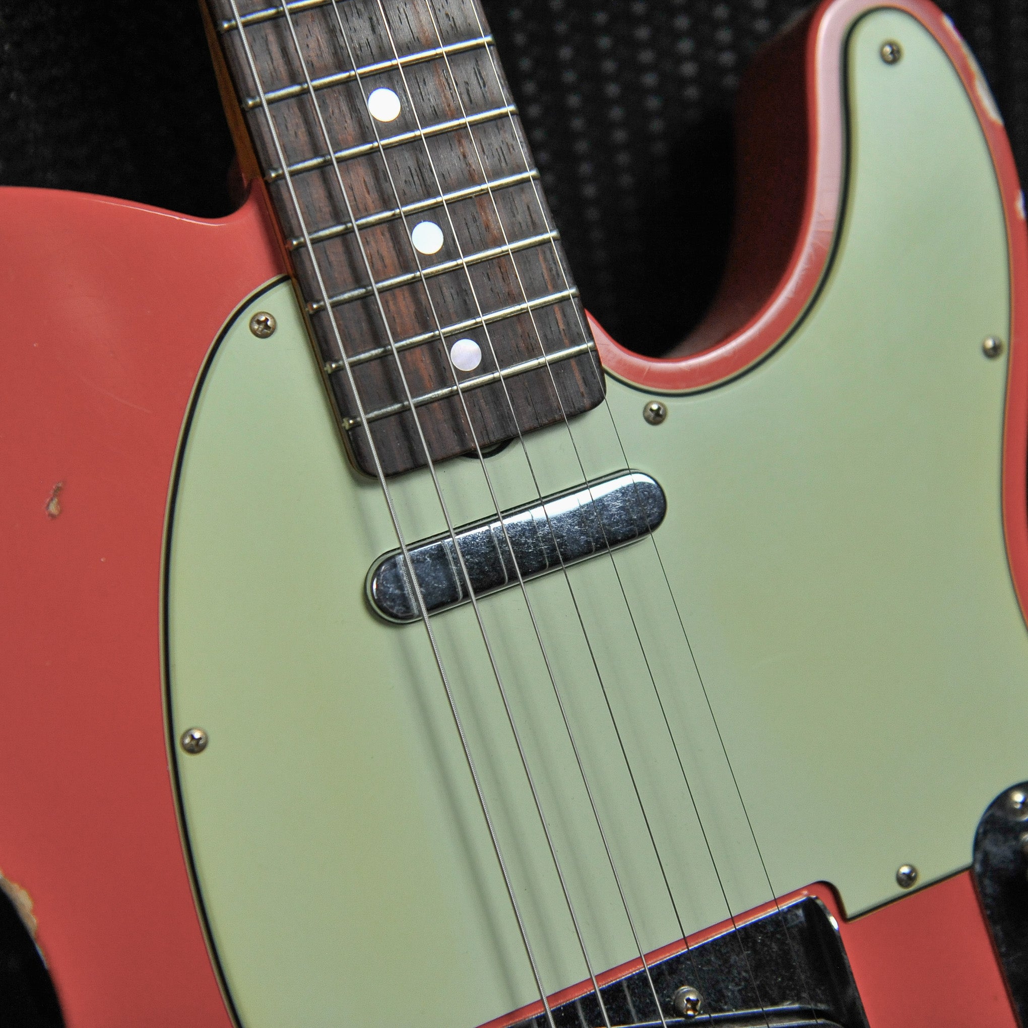 Fender Custom Shop 1964 Telecaster® Relic®, Rosewood Fingerboard, Aged Fiesta Red