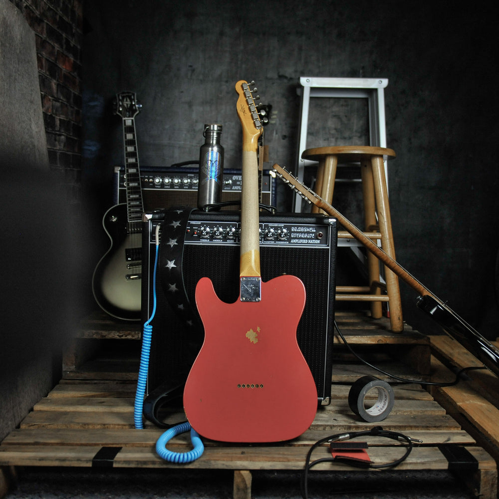 Fender Custom Shop 1964 Telecaster® Relic®, Rosewood Fingerboard, Aged Fiesta Red