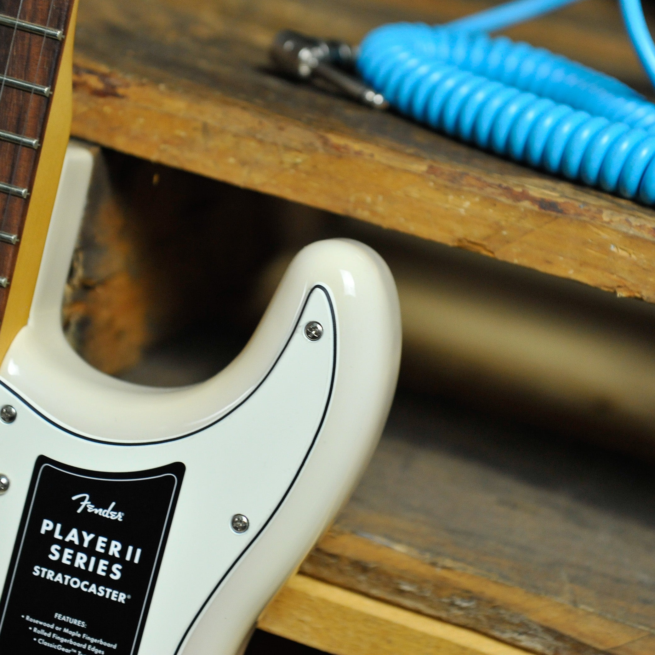 Fender Player II Stratocaster®, Rosewood Fingerboard, White Blonde