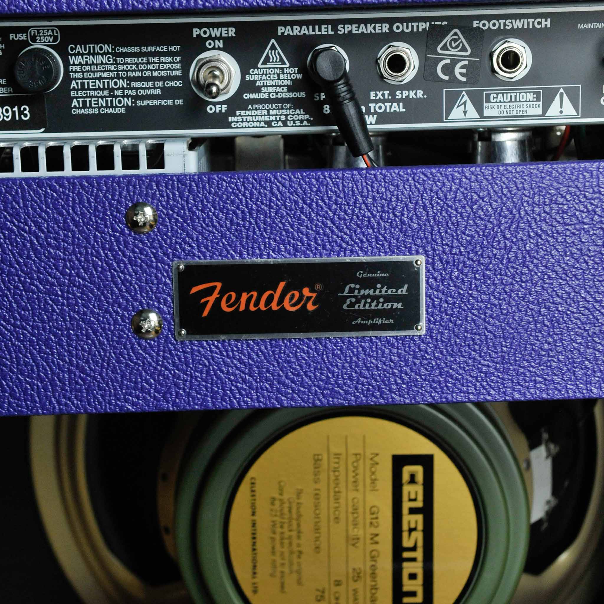 Fender FSR '65 Princeton Reverb - Plum/Wheat w/Celestion G12M Greenback (Limited Edition)