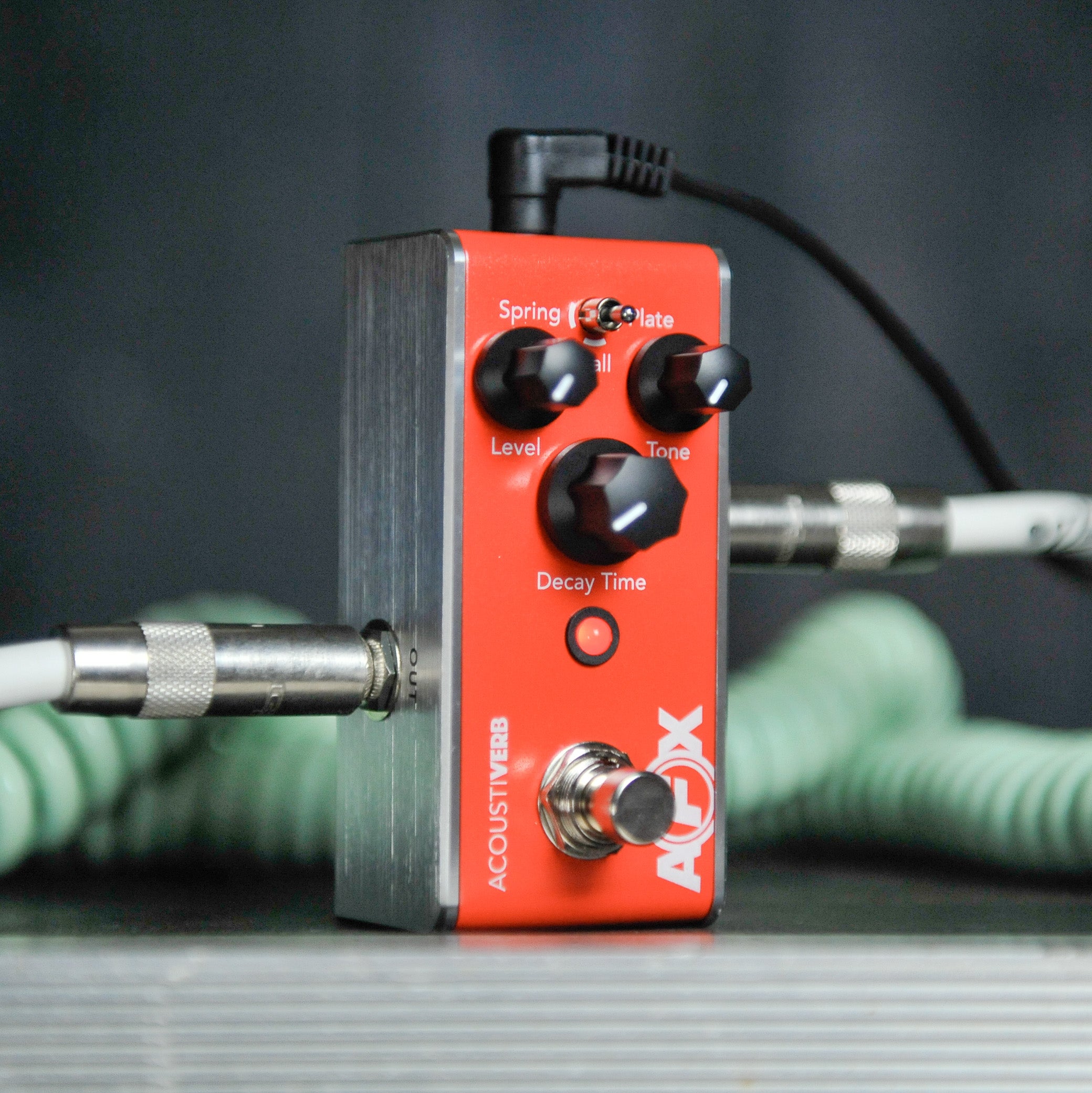 Acoustic Comp And Reverb Fishman AFX AcoustiVerb Reverb Pedal For Acoustic Guitar - Hall, Plate ...