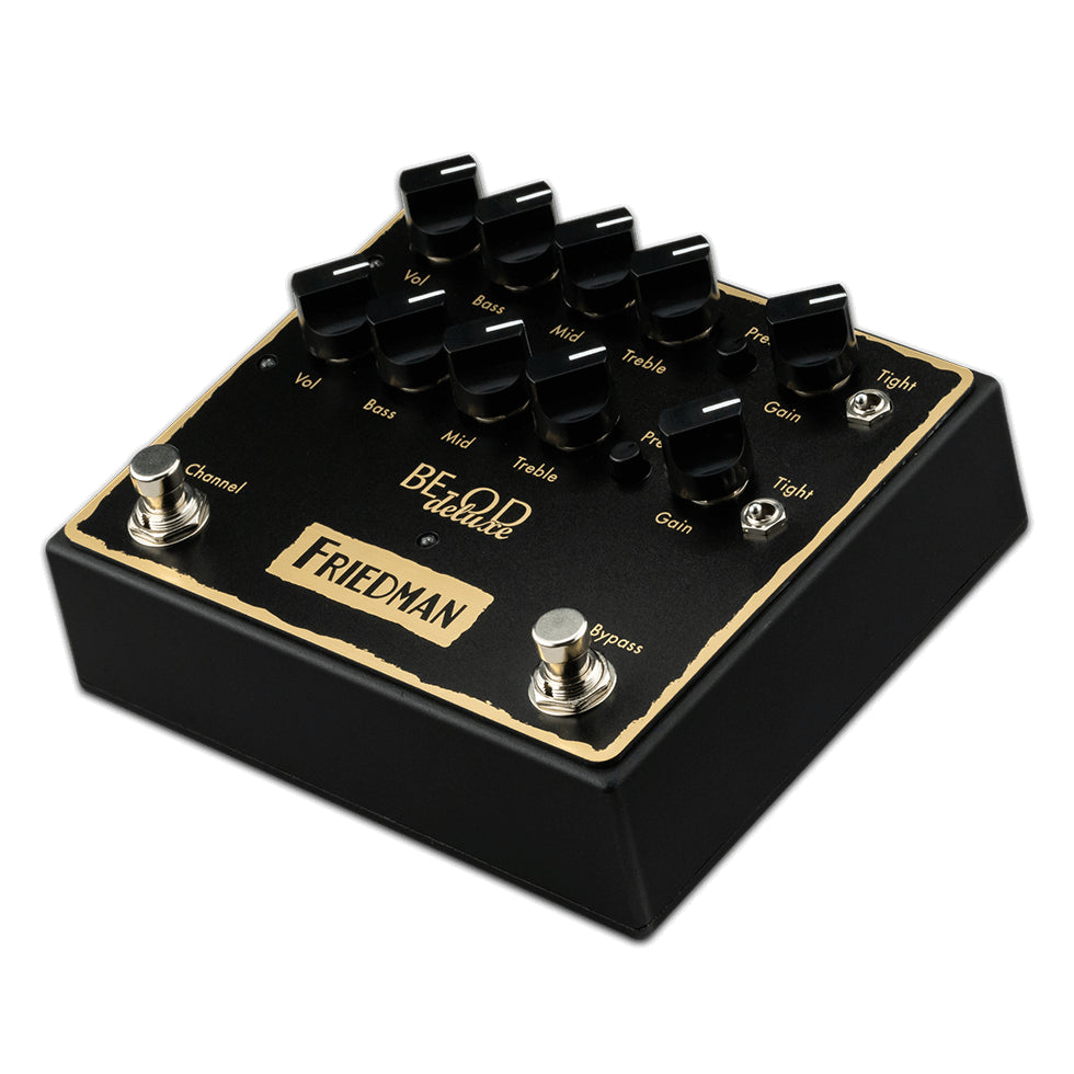 Friedman BE-OD Deluxe Overdrive Dual Push Button Pedal