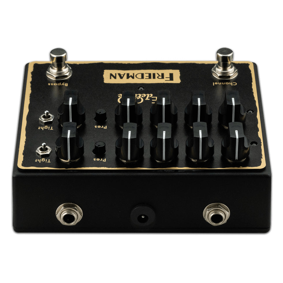 Friedman BE-OD Deluxe Overdrive Dual Push Button Pedal