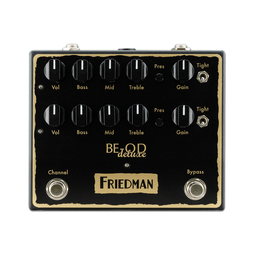 Friedman BE-OD Deluxe Overdrive Dual Push Button Pedal