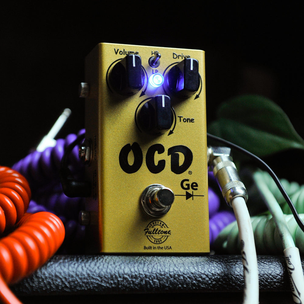Fulltone Custom Shop OCD GE Gold Limited Edition Overdrive Pedal