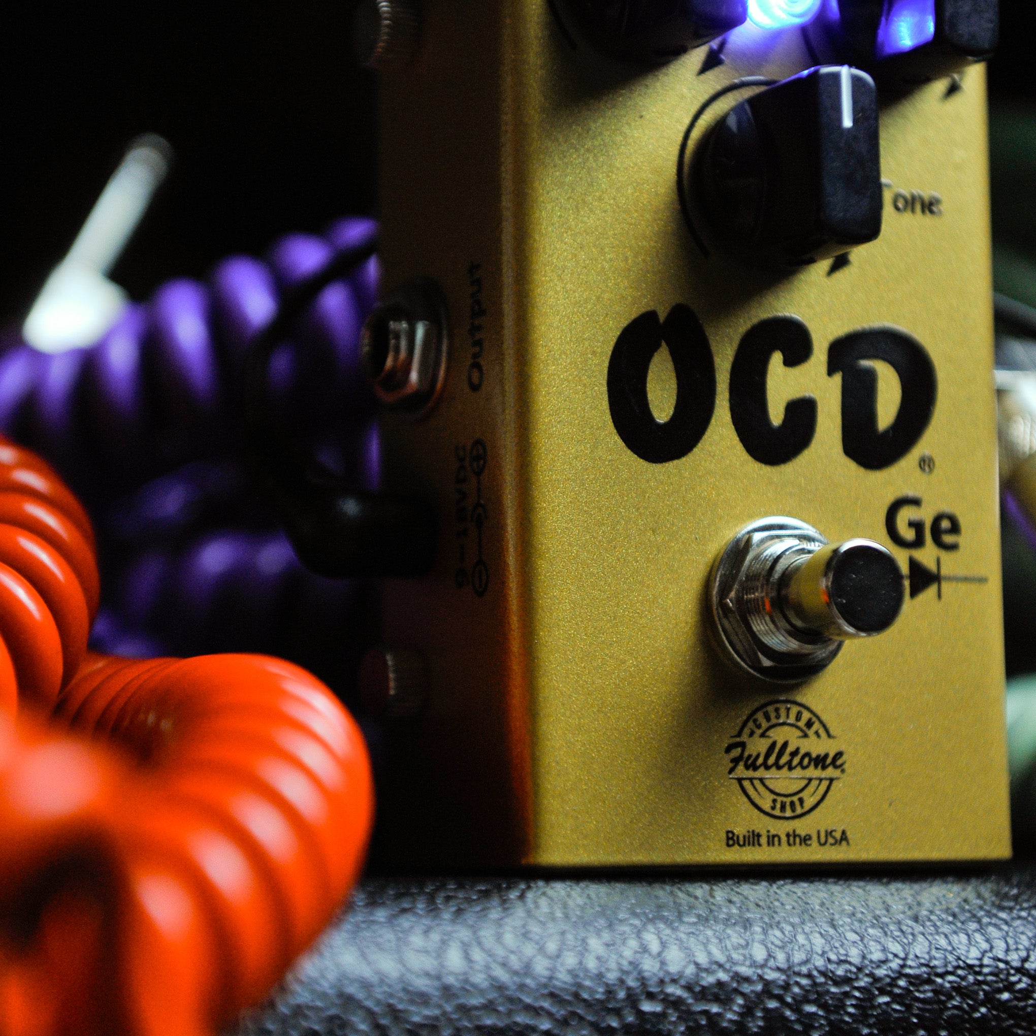 Fulltone Custom Shop OCD GE Gold Limited Edition Overdrive Pedal