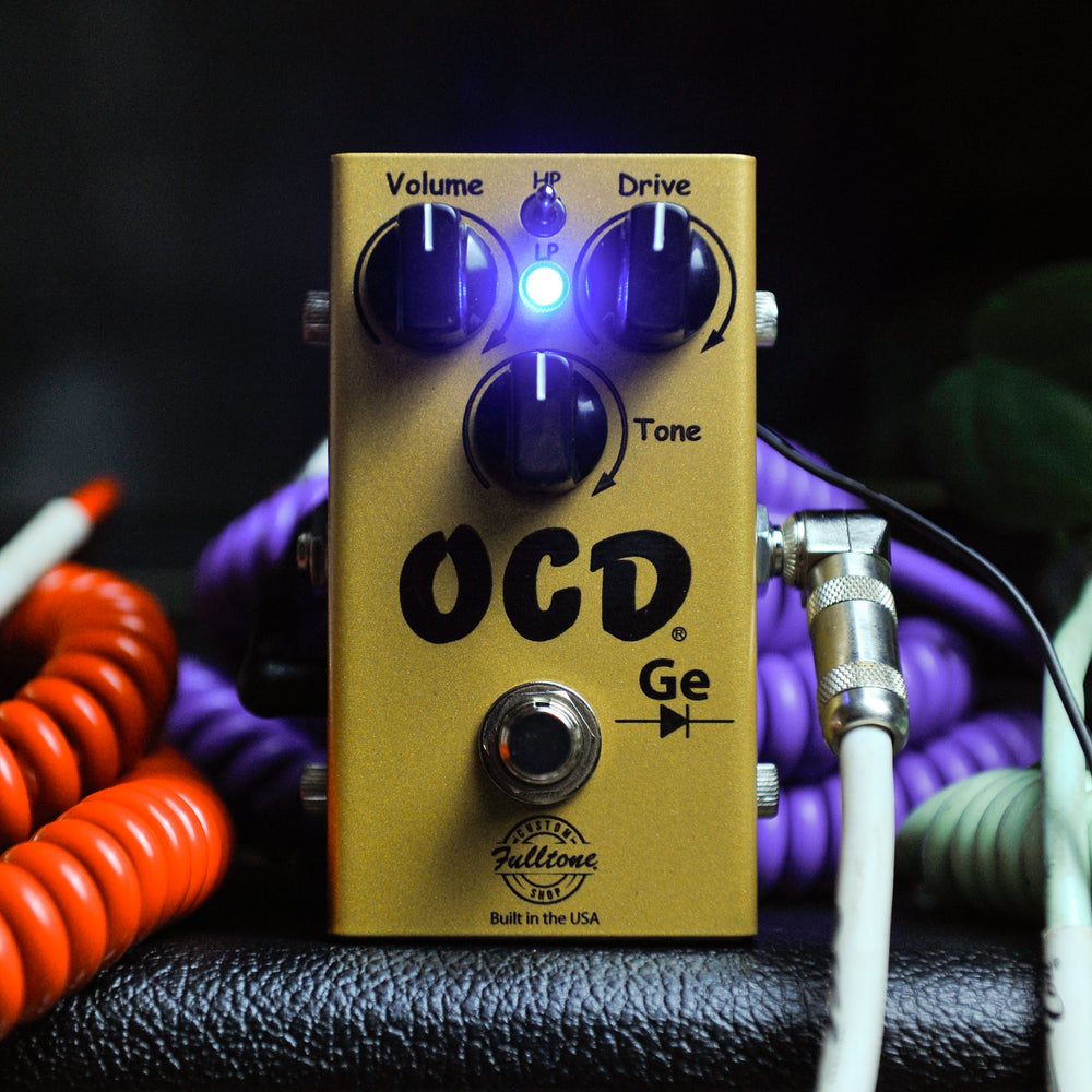 Fulltone Custom Shop OCD GE Gold Limited Edition Overdrive Pedal