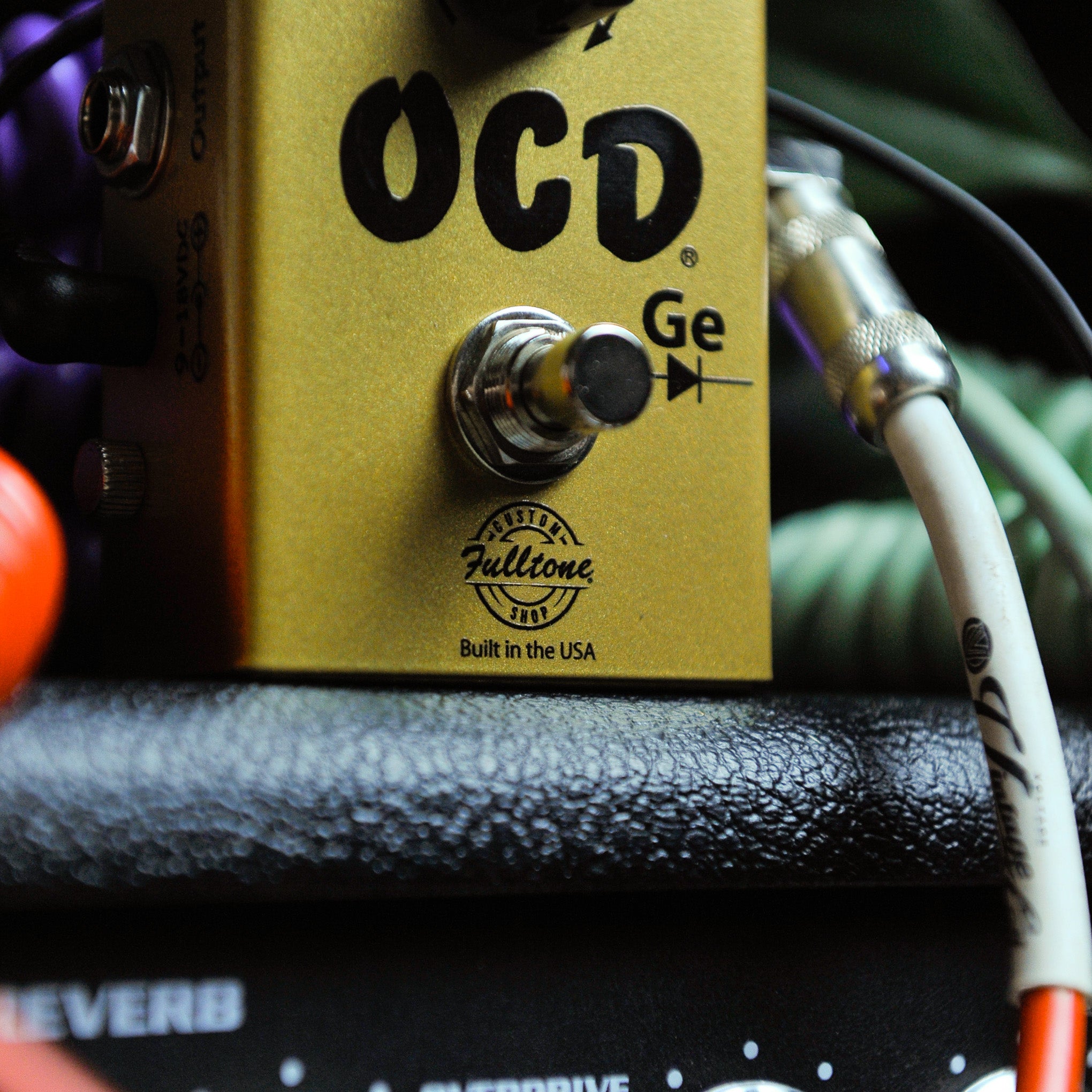 Fulltone Custom Shop OCD GE Gold Limited Edition Overdrive Pedal