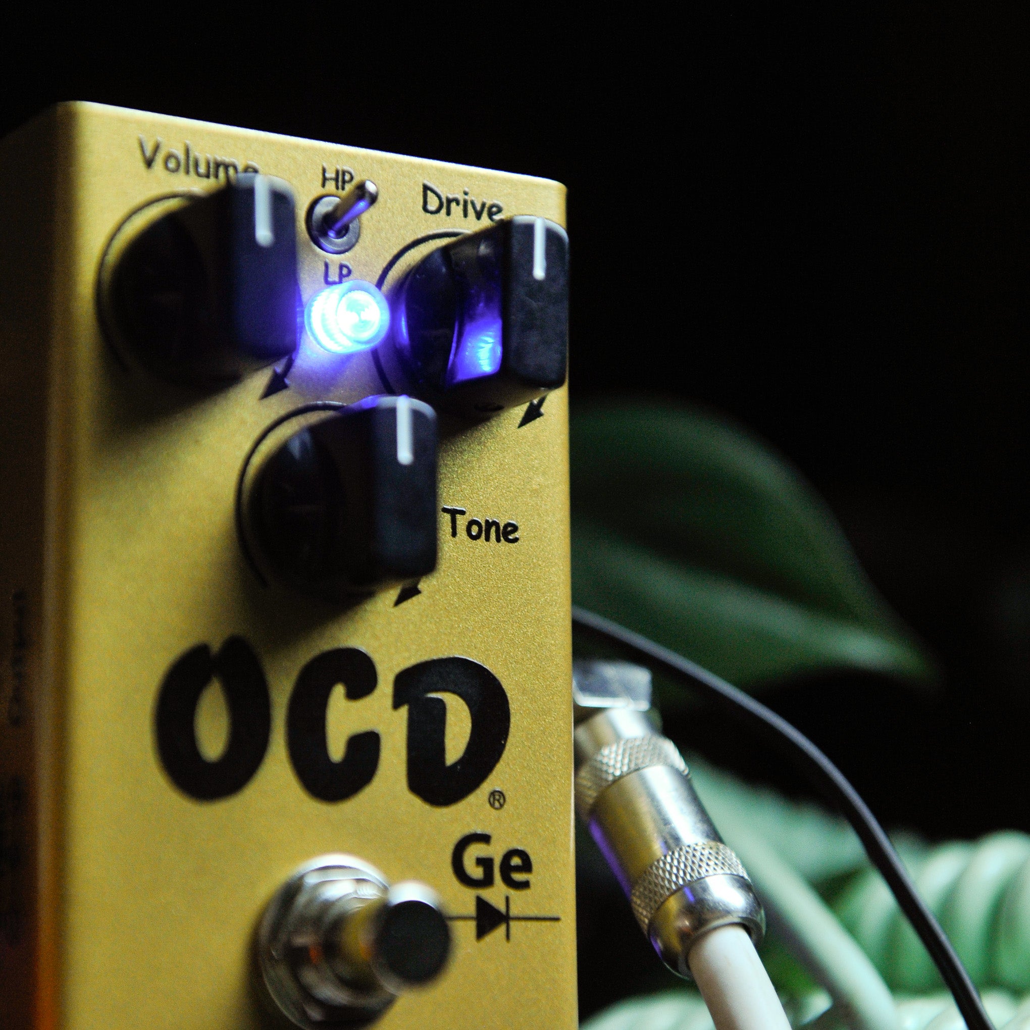 Fulltone Custom Shop OCD GE Gold Limited Edition Overdrive Pedal