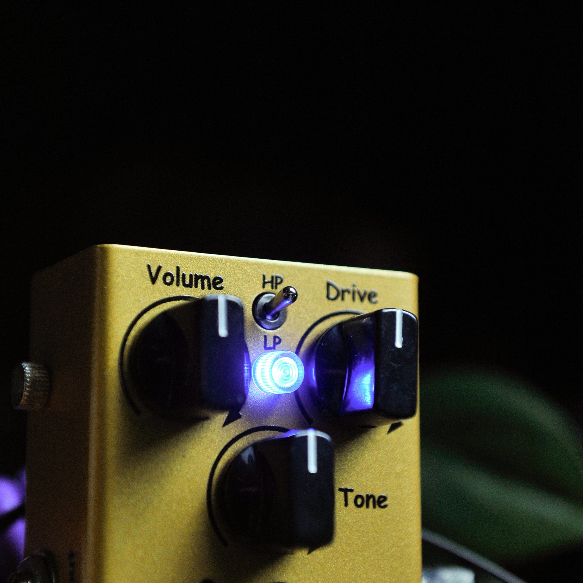 Fulltone Custom Shop OCD GE Gold Limited Edition Overdrive Pedal