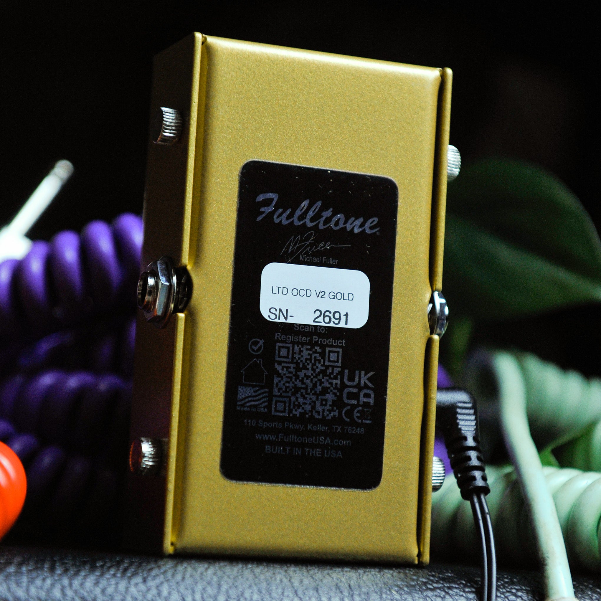 Fulltone OCD v2 Gold Limited Edition Overdrive Pedal