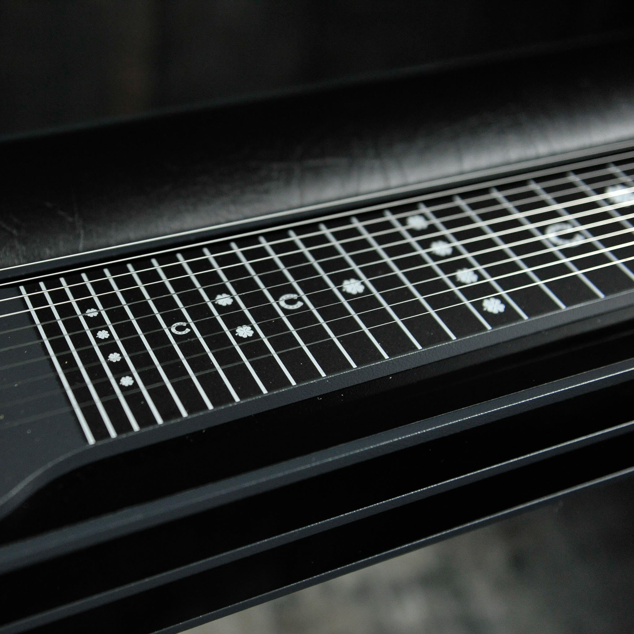 GFI S10  PE Expo Model with Pad - Black Pedal Steel Guitar