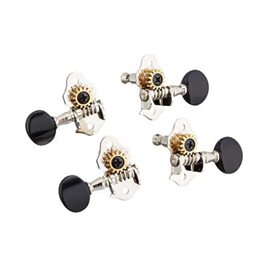 Grover 409B Ukulele Machine Heads Black Buttons