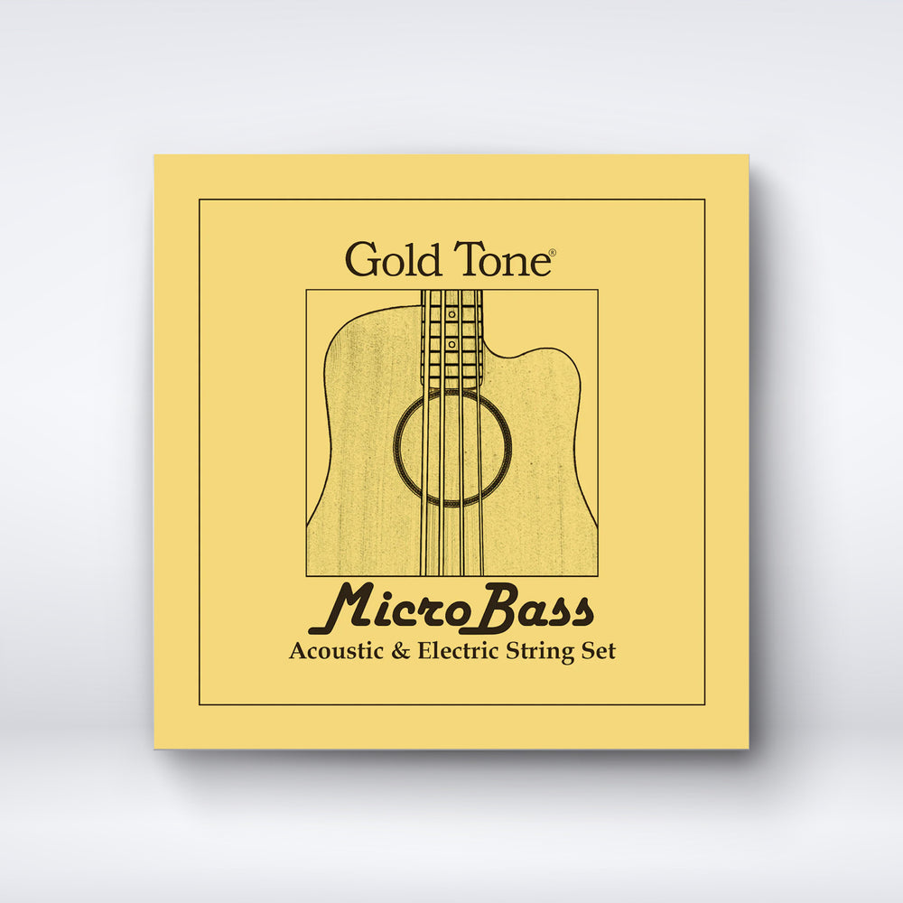 Gold Tone Strings MBS MicroBass Polymer by Aquila