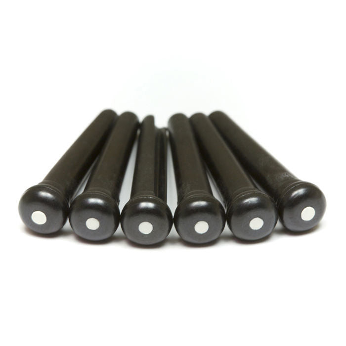 Graph Tech TUSQ GTP22 Bridge Pins Black/White Dot
