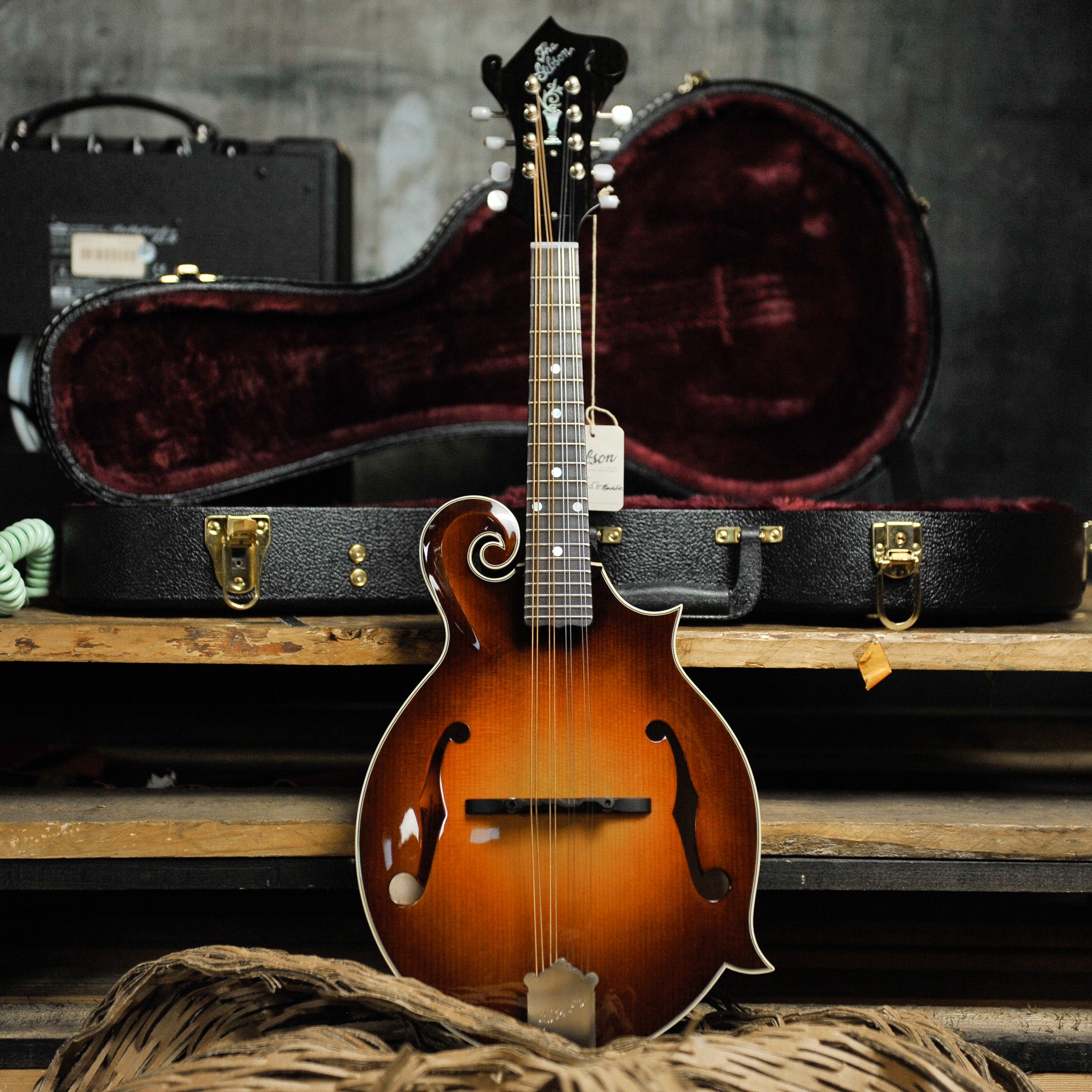 Gibson Custom F5-G Mandolin Dark Burst w/Case s#40604012