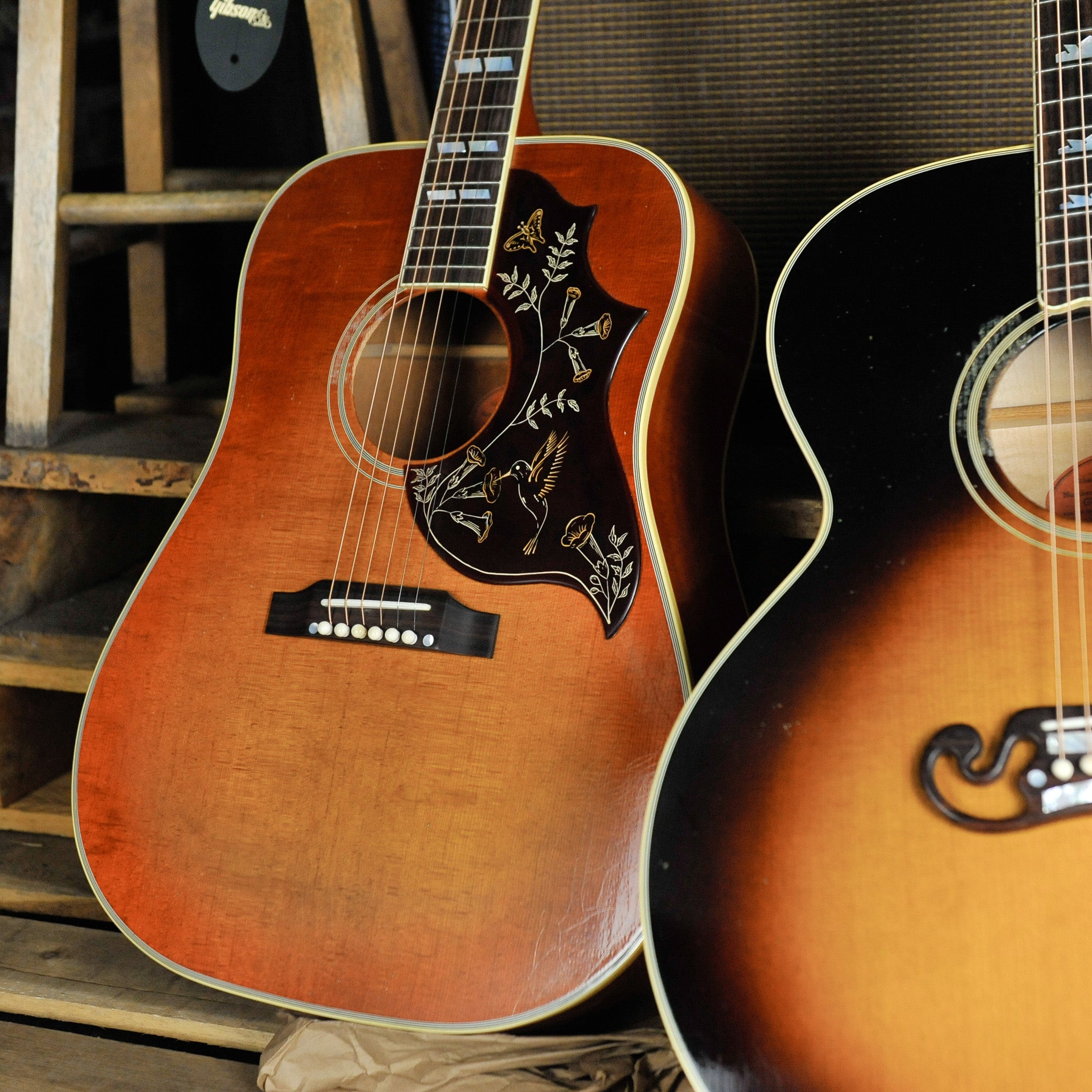 Gibson Murphy Lab 1960 Hummingbird Light Aged Heritage Cherry Sunburst