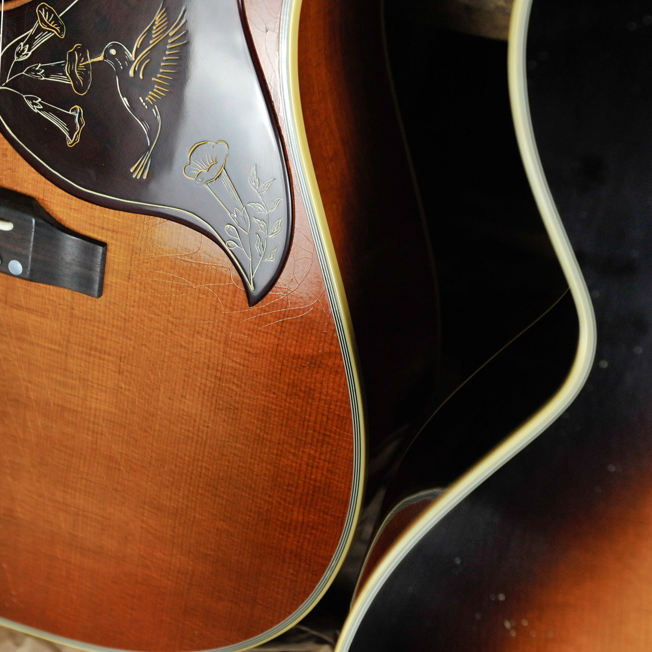 Gibson Murphy Lab 1960 Hummingbird Light Aged Heritage Cherry Sunburst