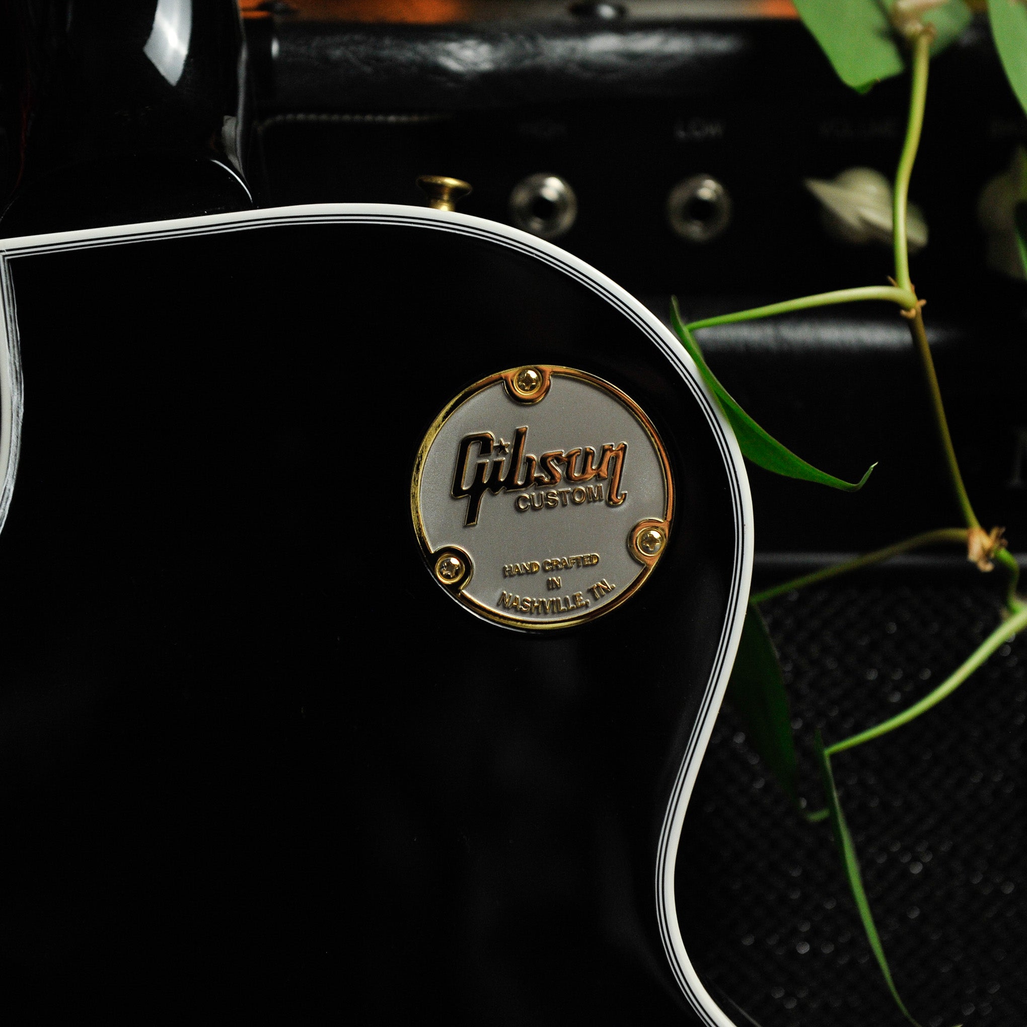 Gibson Custom Les Paul Custom w/Ebony Fingerboard Gloss Ebony