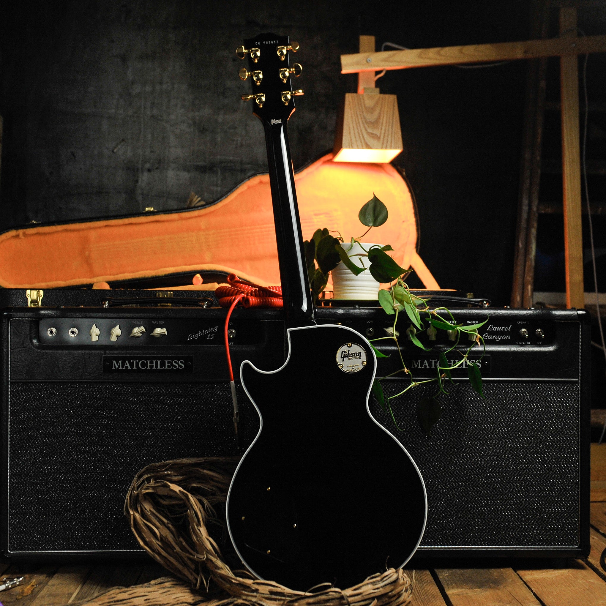Gibson Custom Les Paul Custom w/Ebony Fingerboard Gloss Ebony