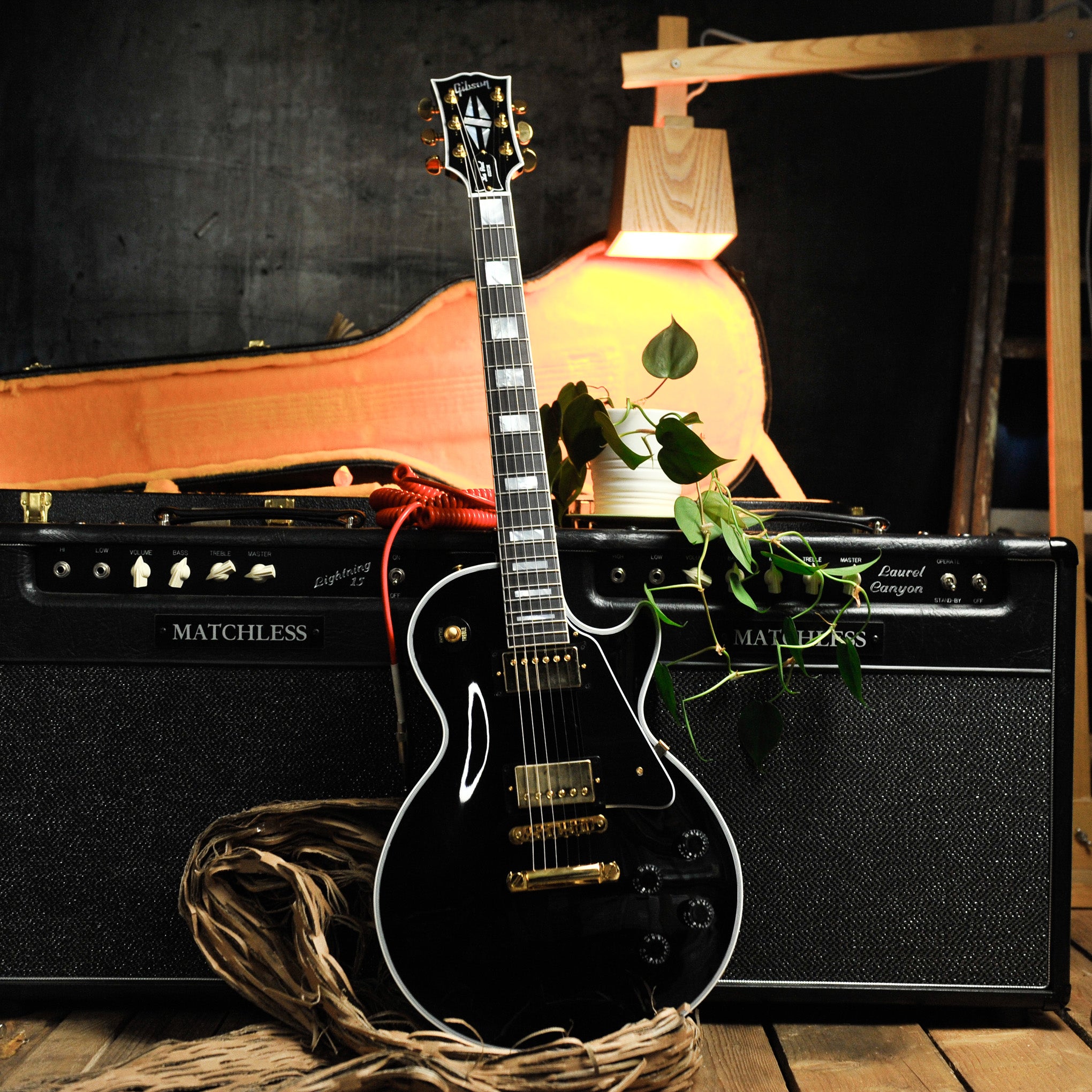 Gibson Custom Les Paul Custom w/Ebony Fingerboard Gloss Ebony