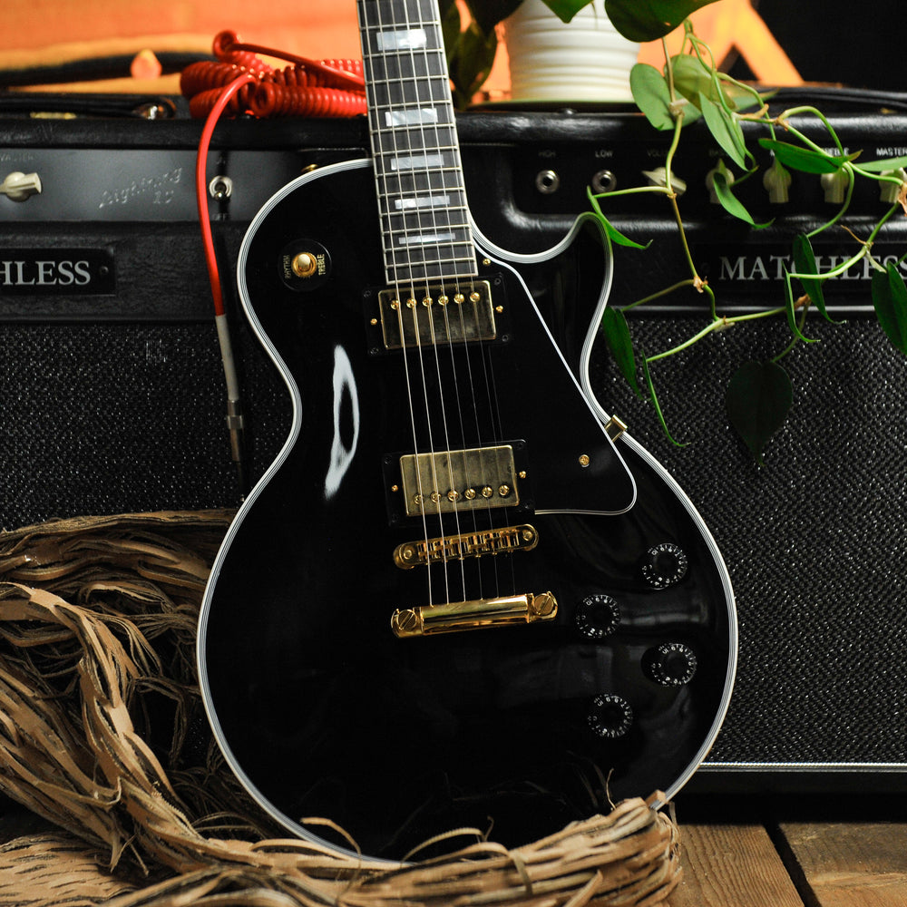 Gibson Custom Les Paul Custom w/Ebony Fingerboard Gloss Ebony
