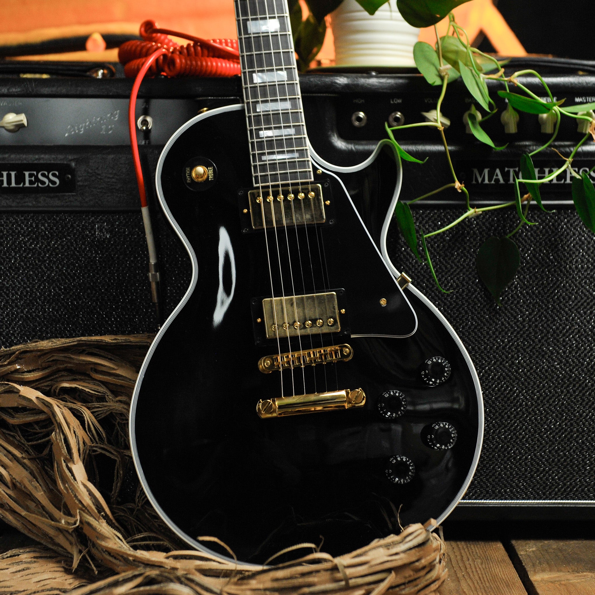 Gibson Custom Les Paul Custom w/Ebony Fingerboard Gloss Ebony