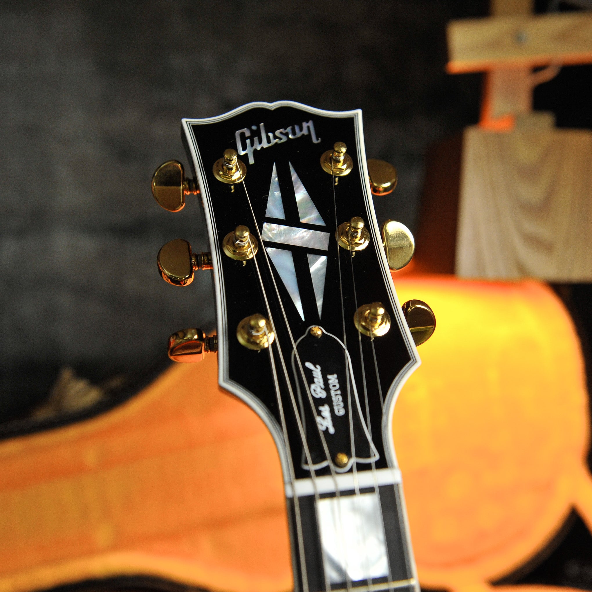 Gibson Custom Les Paul Custom w/Ebony Fingerboard Gloss Ebony