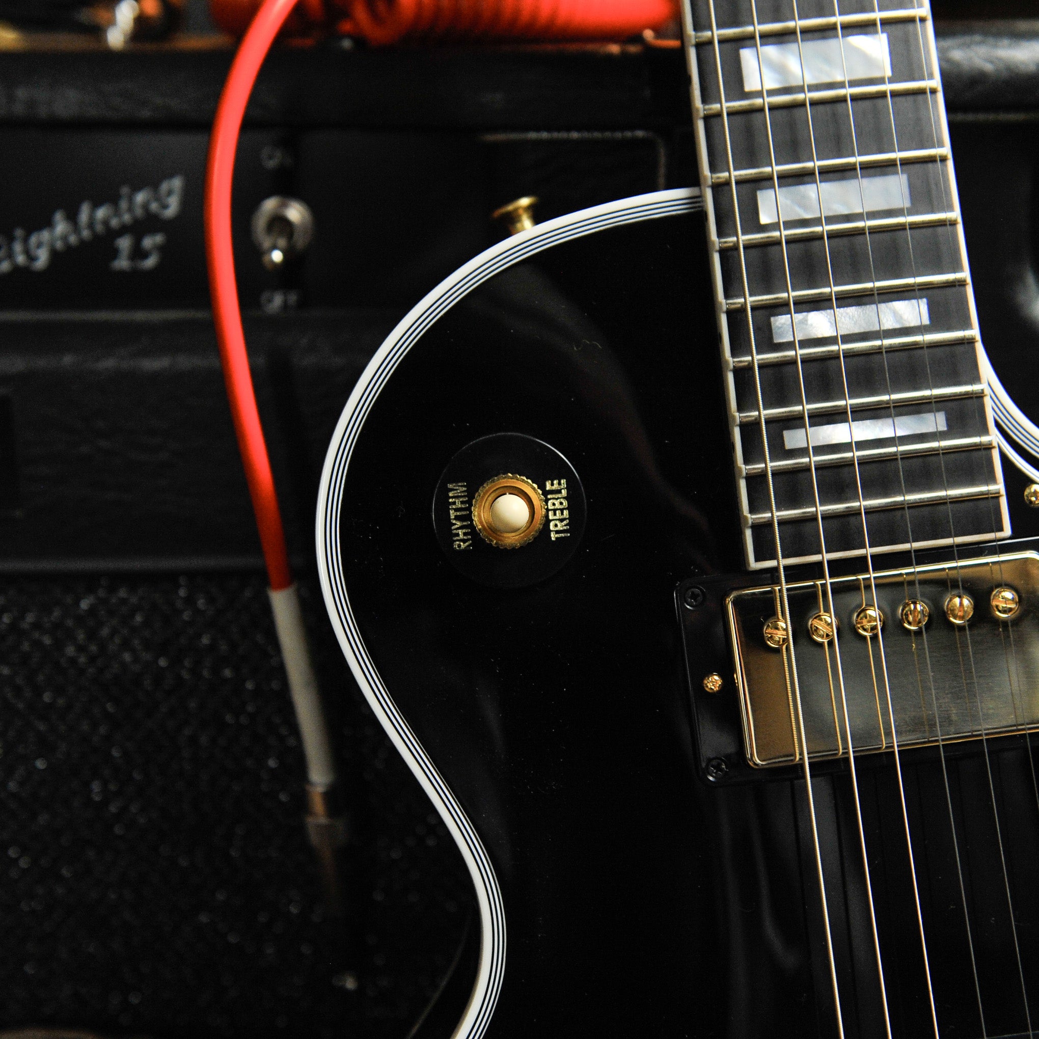 Gibson Custom Les Paul Custom w/Ebony Fingerboard Gloss Ebony