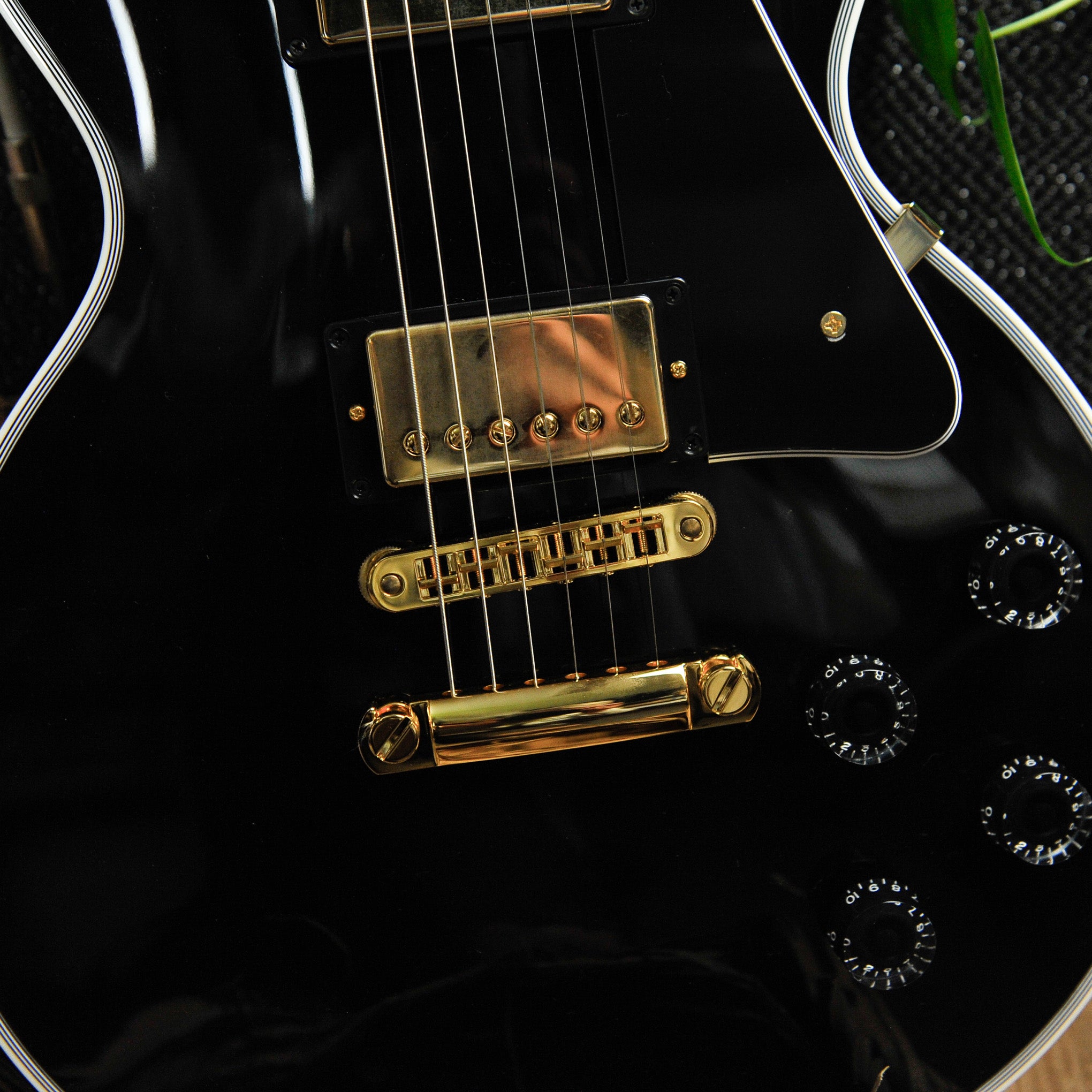 Gibson Custom Les Paul Custom w/Ebony Fingerboard Gloss Ebony