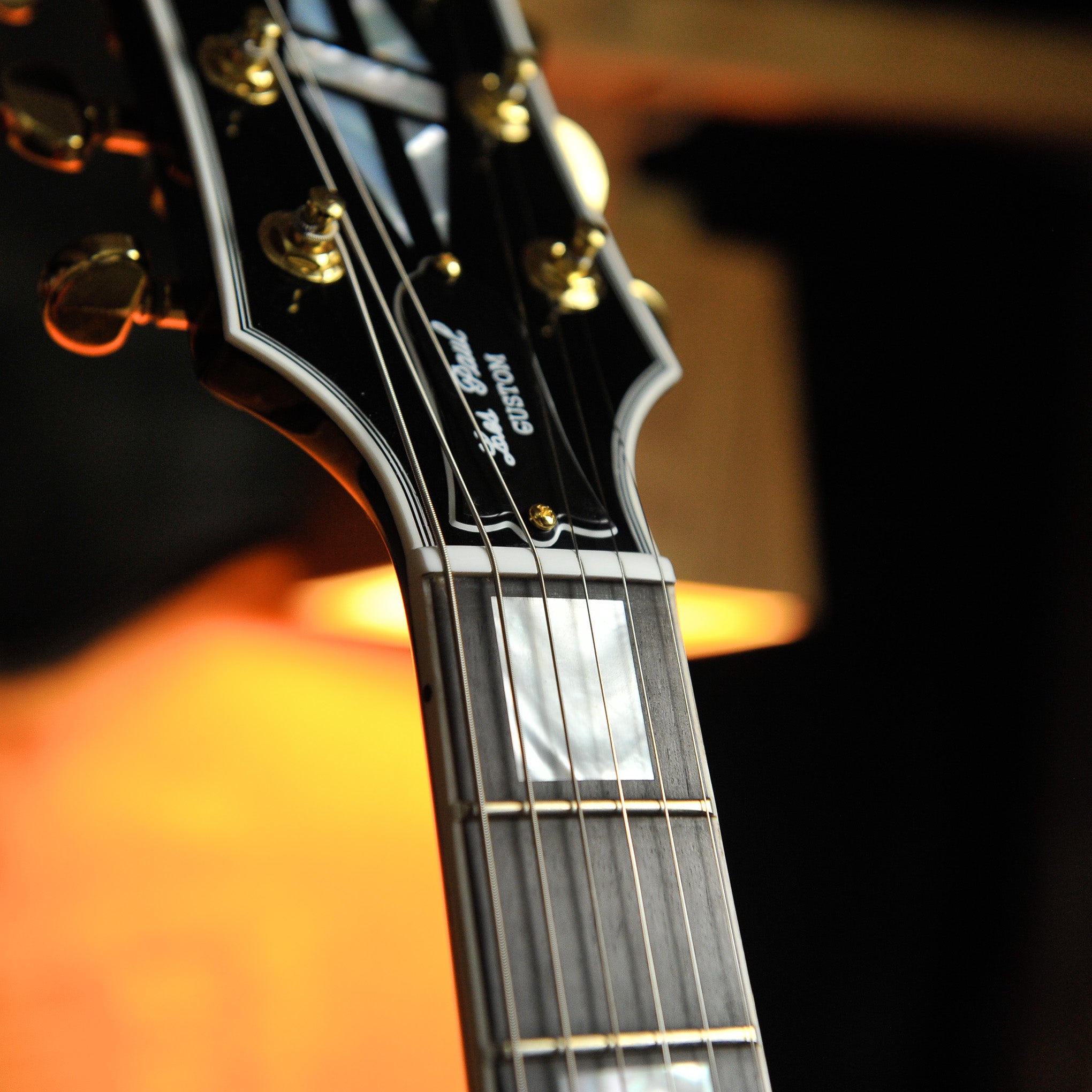 Gibson Custom Les Paul Custom w/Ebony Fingerboard Gloss Ebony