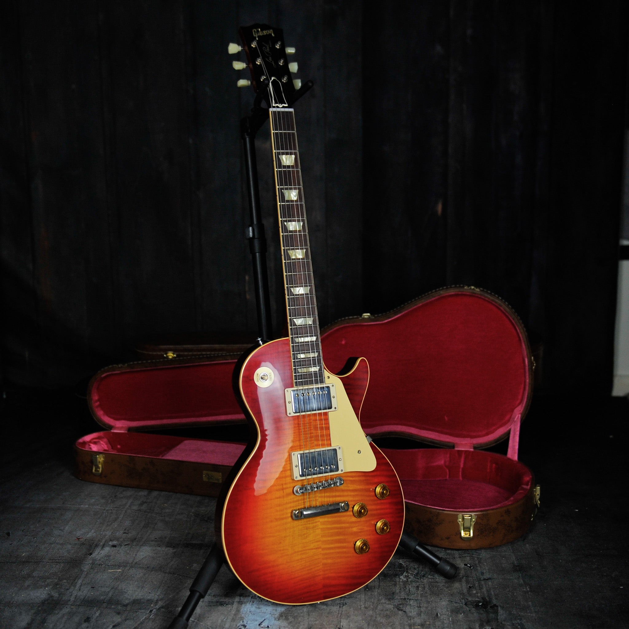 ギター Gibson CS 59LPGloss/ Factry Burst Rtop Gibson Custom Shop 2023 1959 Les Paul Gloss (Factory Burst