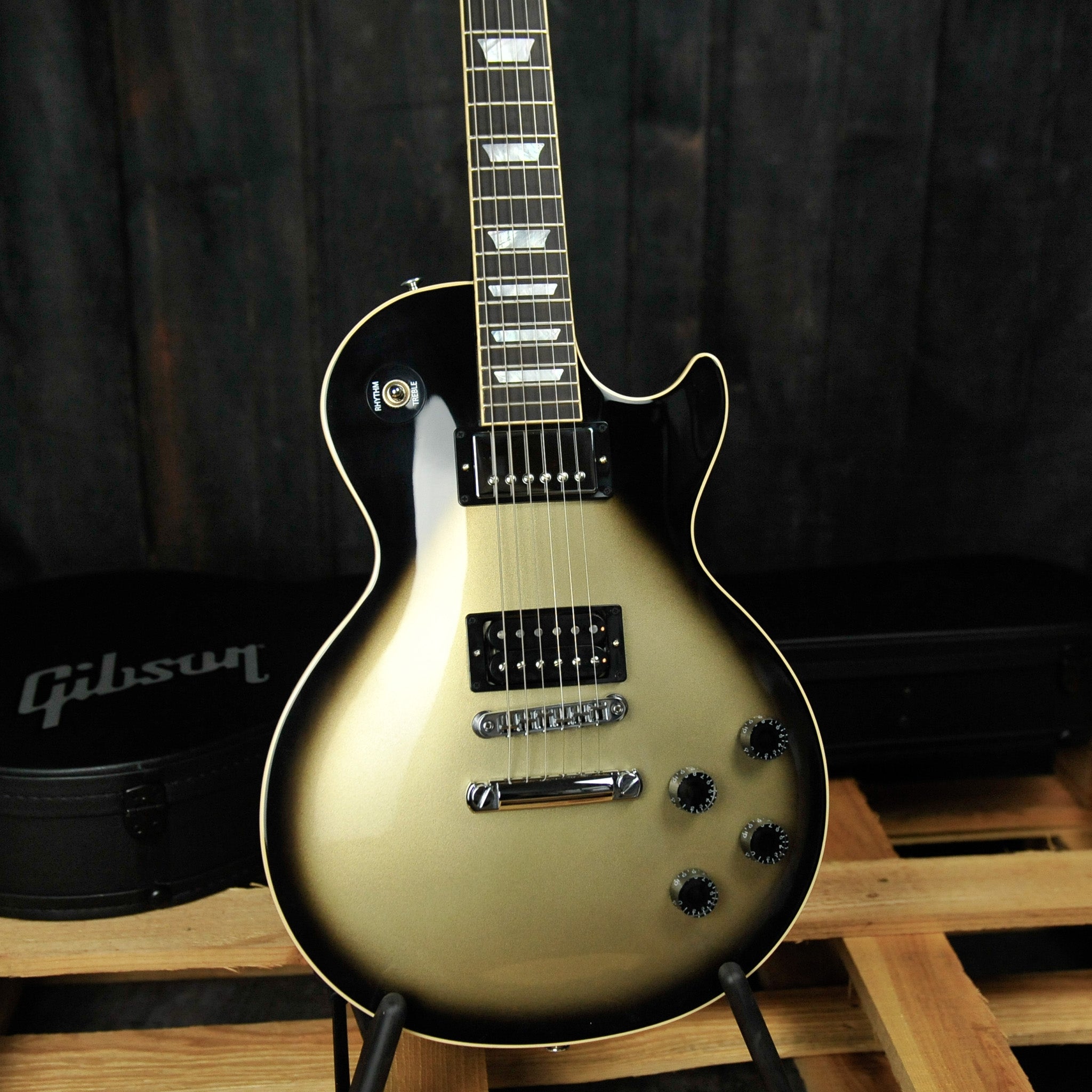Gibson Adam Jones Les Paul Standard Electric Guitar in Silverburst