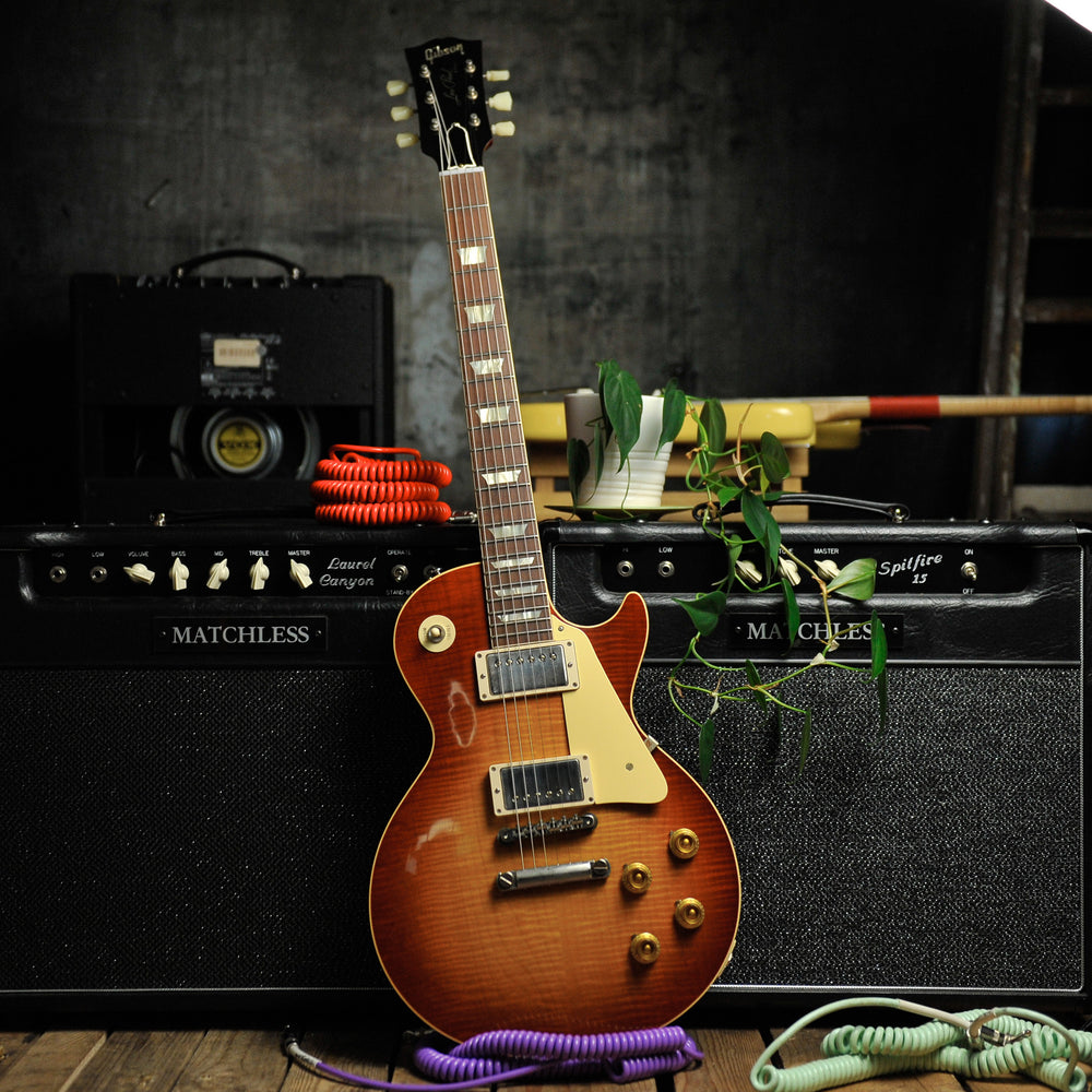 Gibson Custom Shop '59 Les Paul Std Reissue VOS Cherry Teaburst s#932571